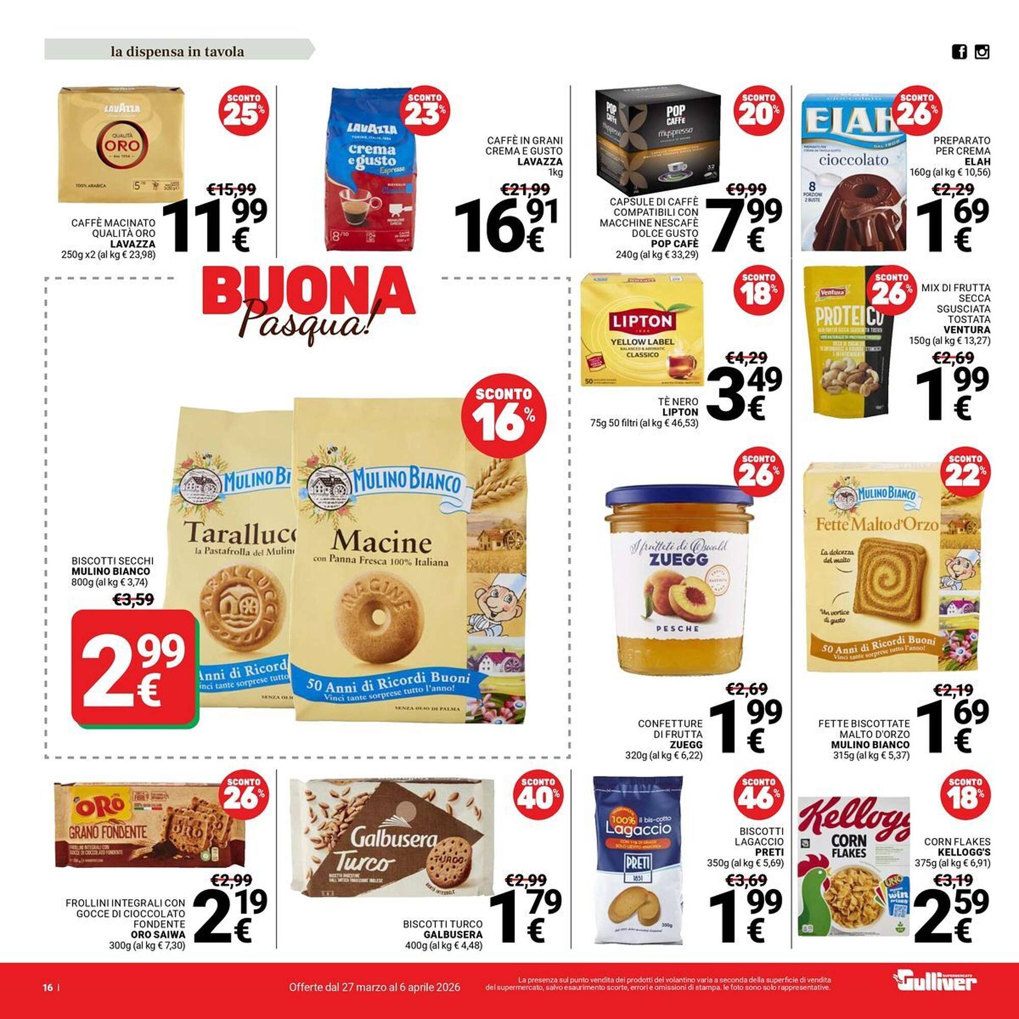 Volantino Supermercati Gulliver (2026-03-27 - 2026-04-06)