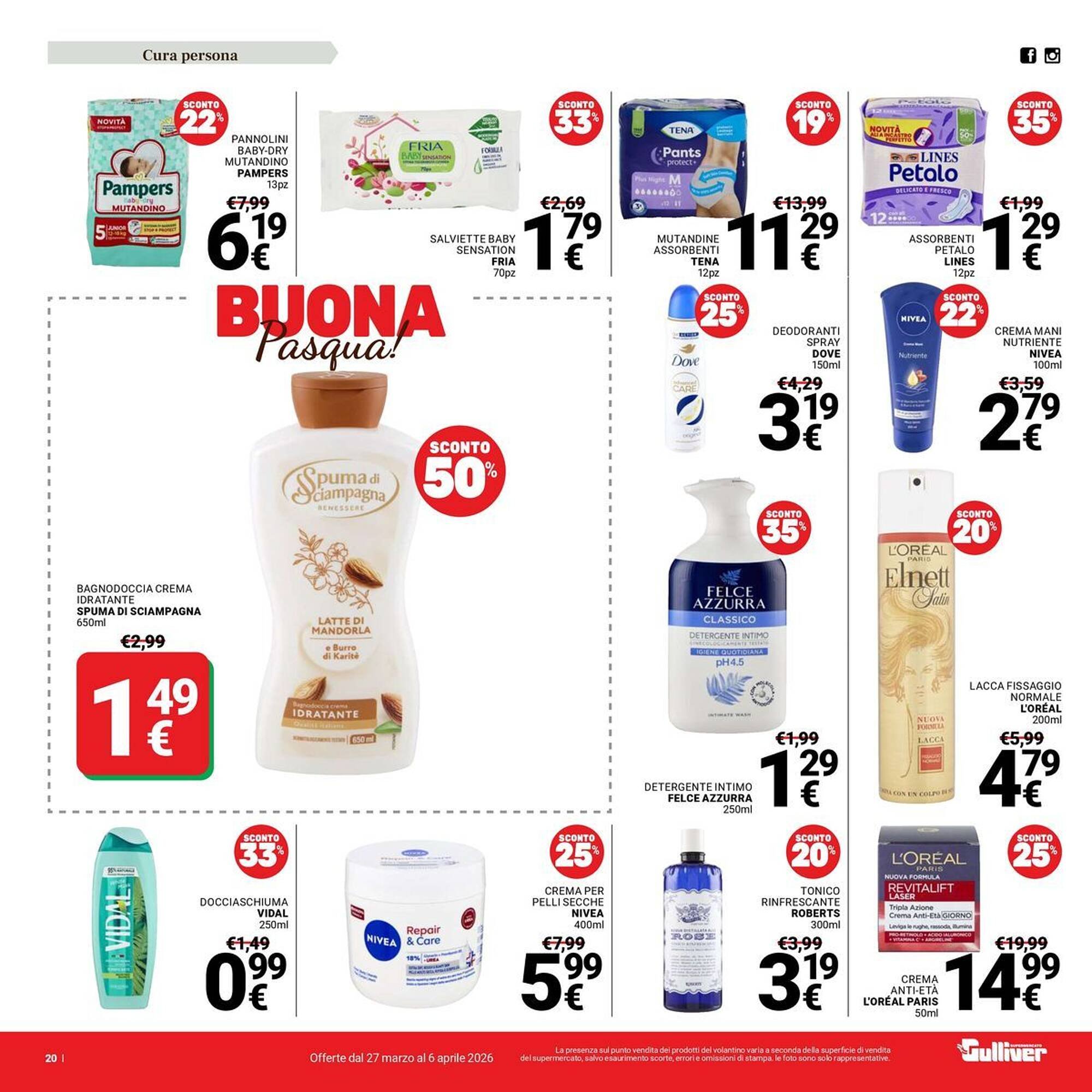 Volantino Supermercati Gulliver (2026-03-27 - 2026-04-06)