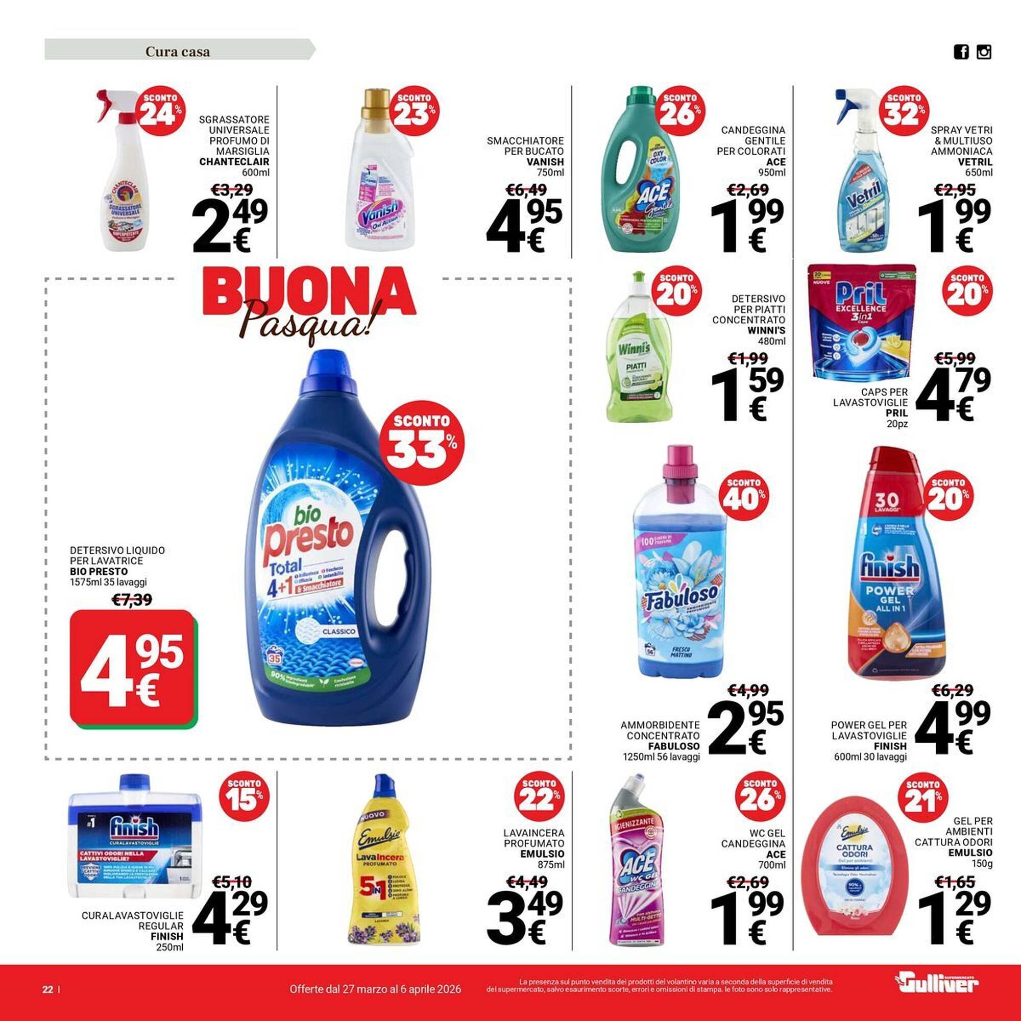 Volantino Supermercati Gulliver (2026-03-27 - 2026-04-06)