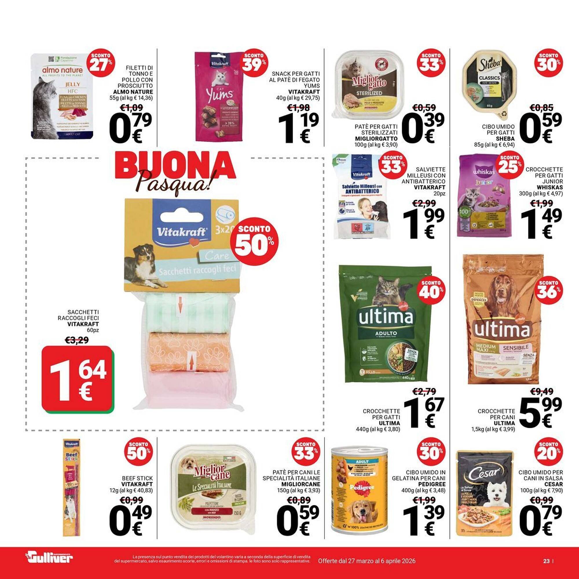 Volantino Supermercati Gulliver (2026-03-27 - 2026-04-06)