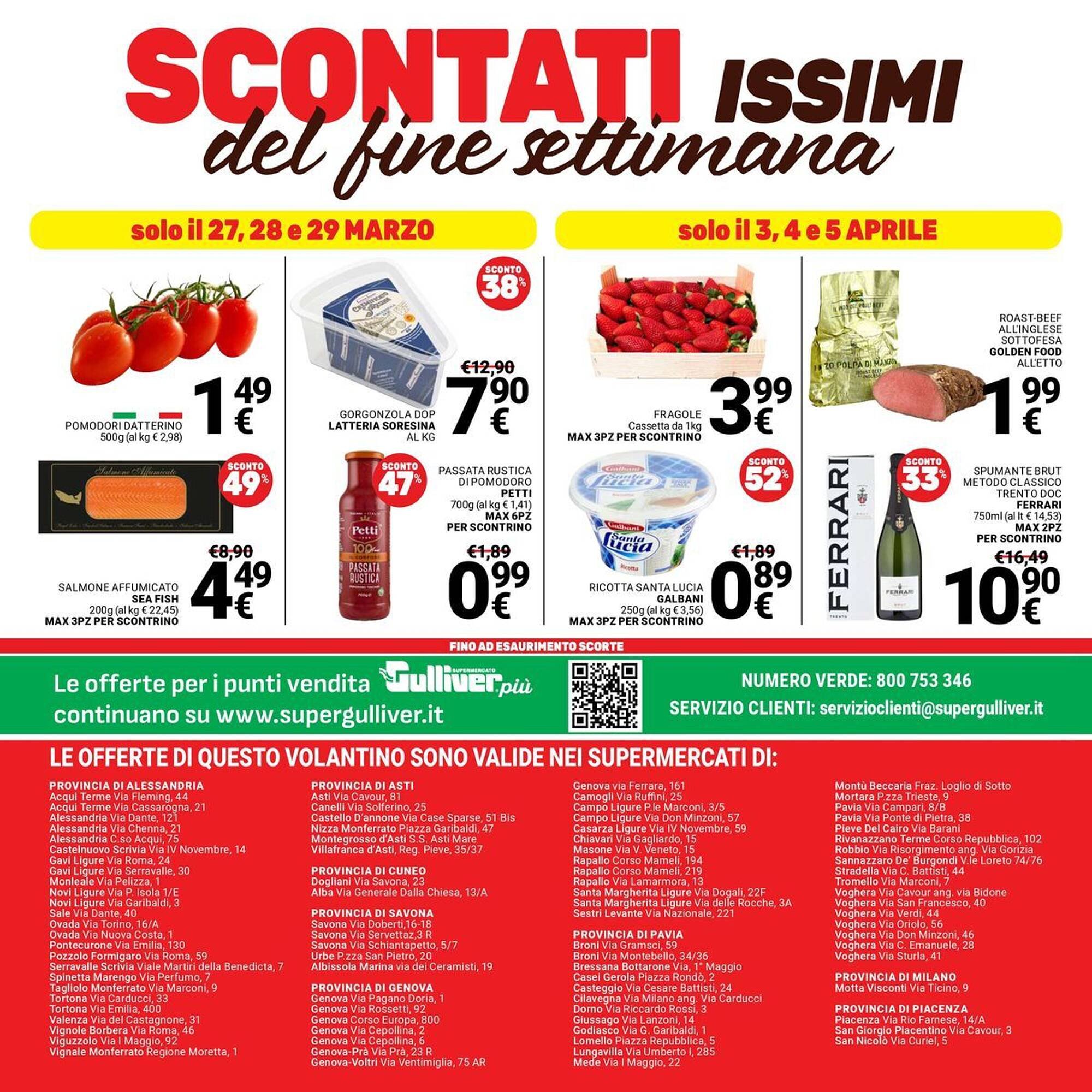Volantino Supermercati Gulliver (2026-03-27 - 2026-04-06)