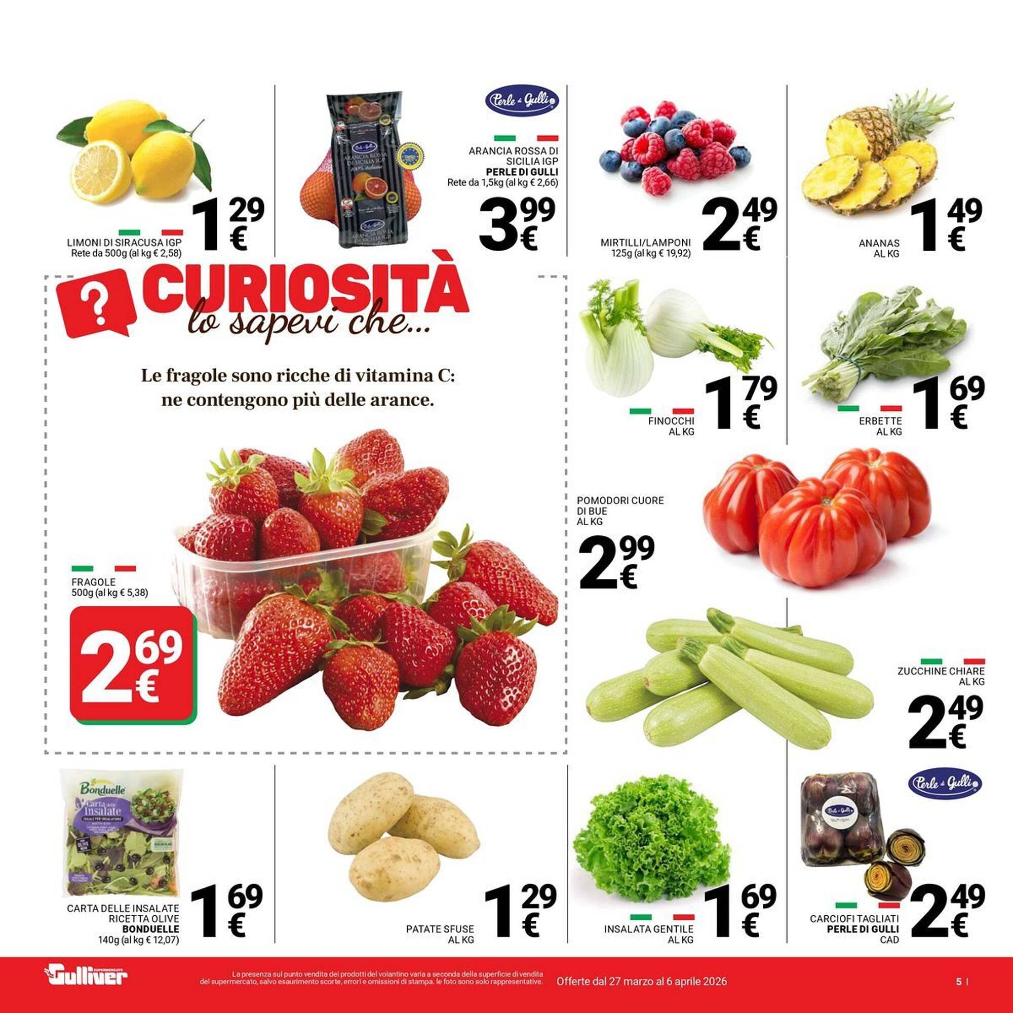 Volantino Supermercati Gulliver (2026-03-27 - 2026-04-06)