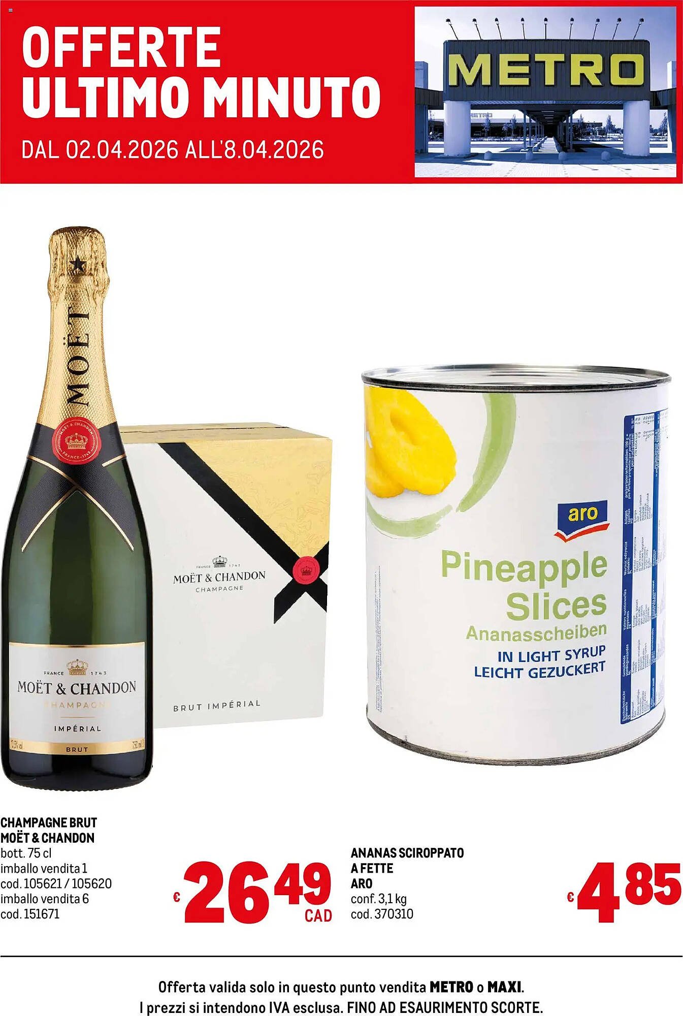 Volantino Metro (2026-04-02 - 2026-04-08)