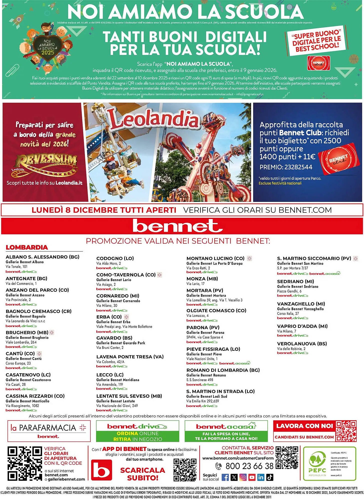 Volantino Bennet (2025-11-27 - 2025-12-10)