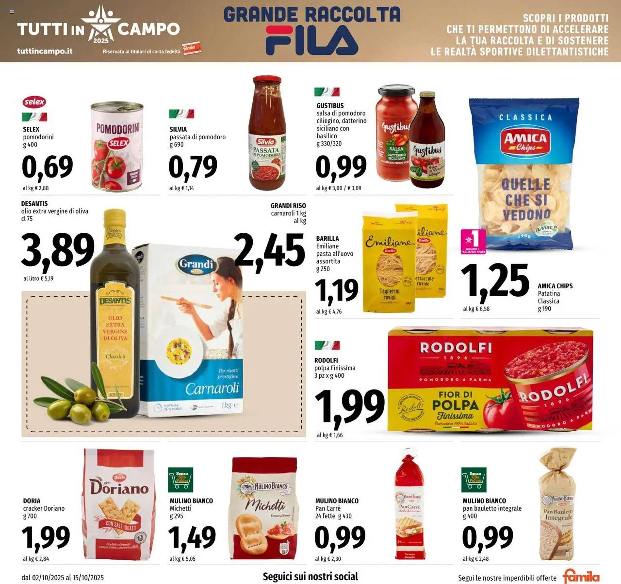 Volantino Famila (2025-10-02 - 2025-10-15)