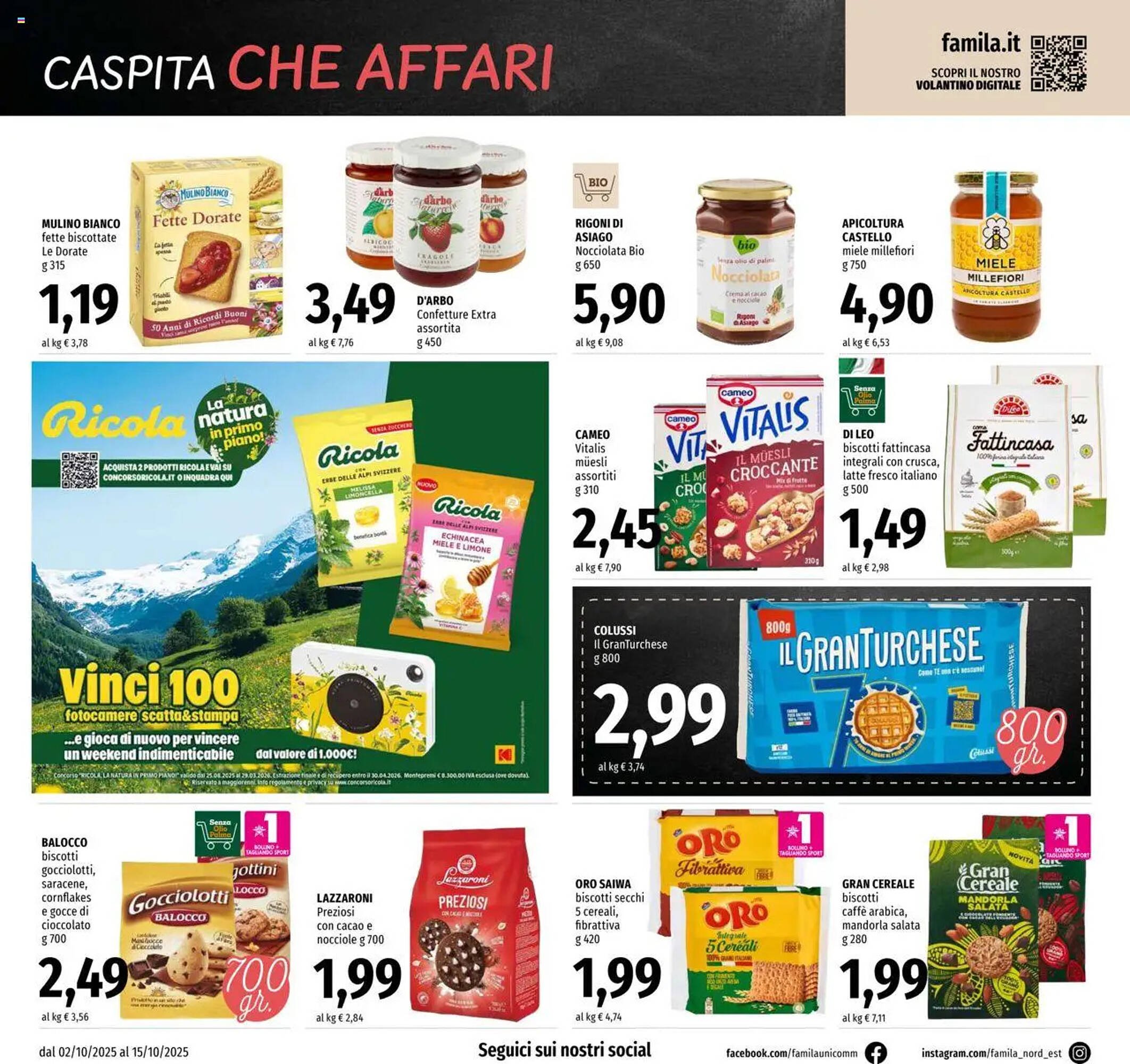 Volantino Famila (2025-10-02 - 2025-10-15)