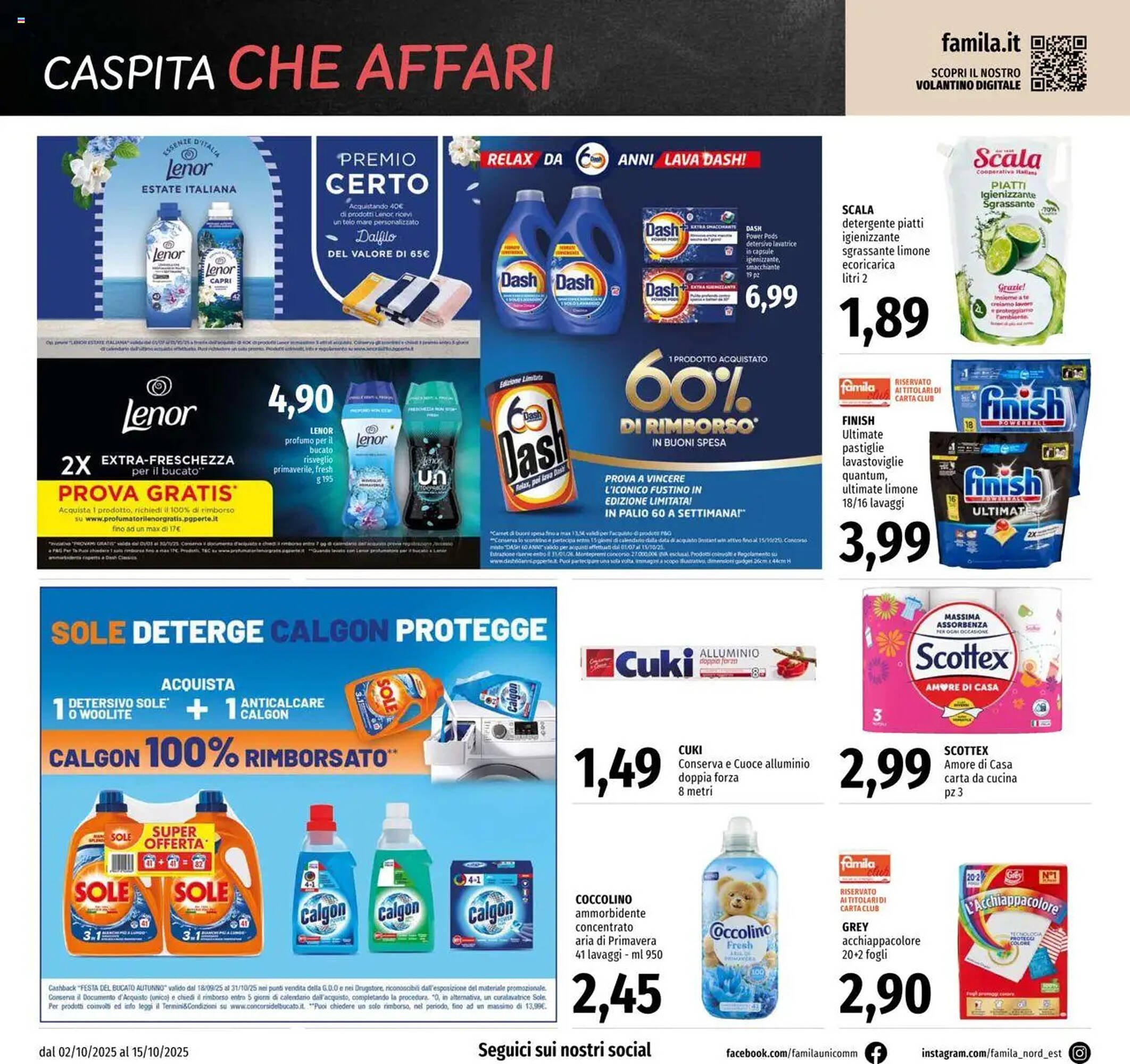 Volantino Famila (2025-10-02 - 2025-10-15)