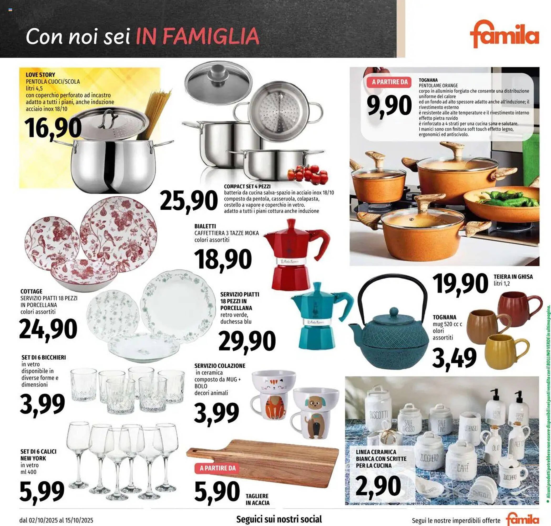 Volantino Famila (2025-10-02 - 2025-10-15)