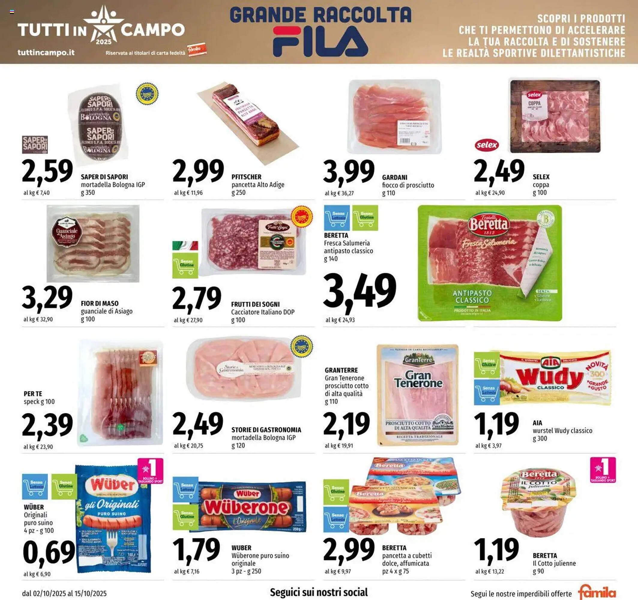 Volantino Famila (2025-10-02 - 2025-10-15)