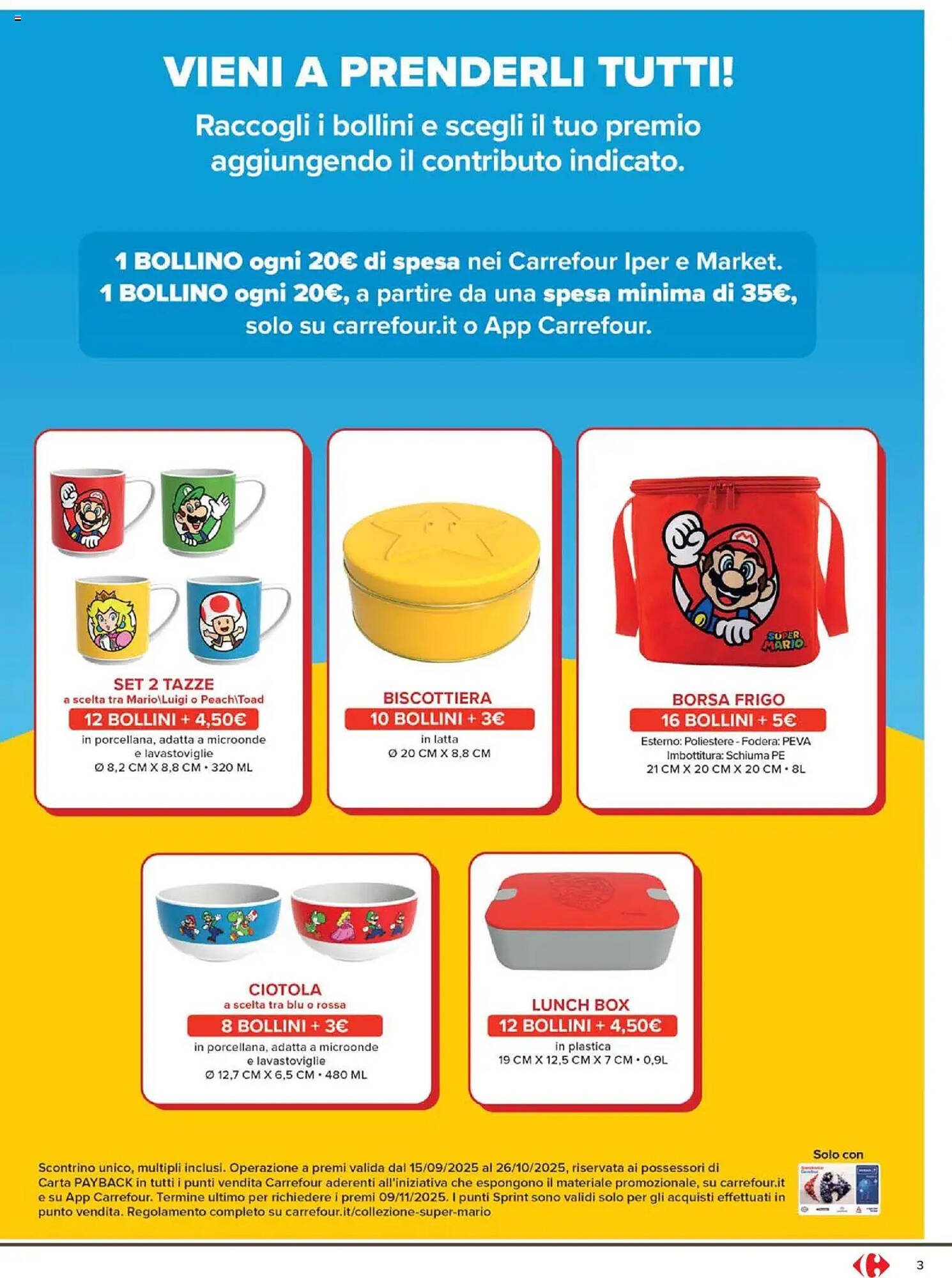 Volantino Carrefour (2025-09-15 - 2025-09-26)