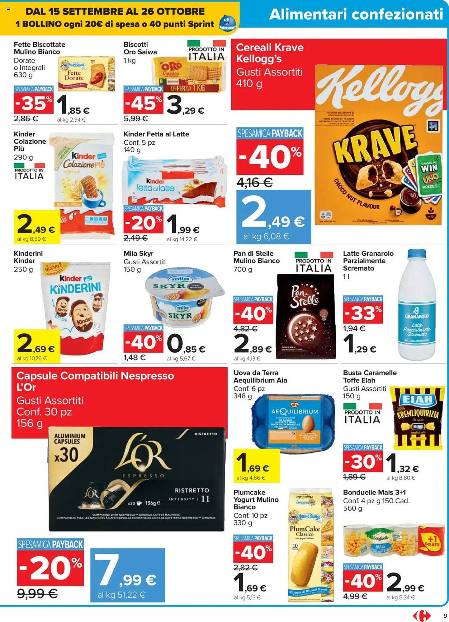 Volantino Carrefour (2025-09-15 - 2025-09-26)
