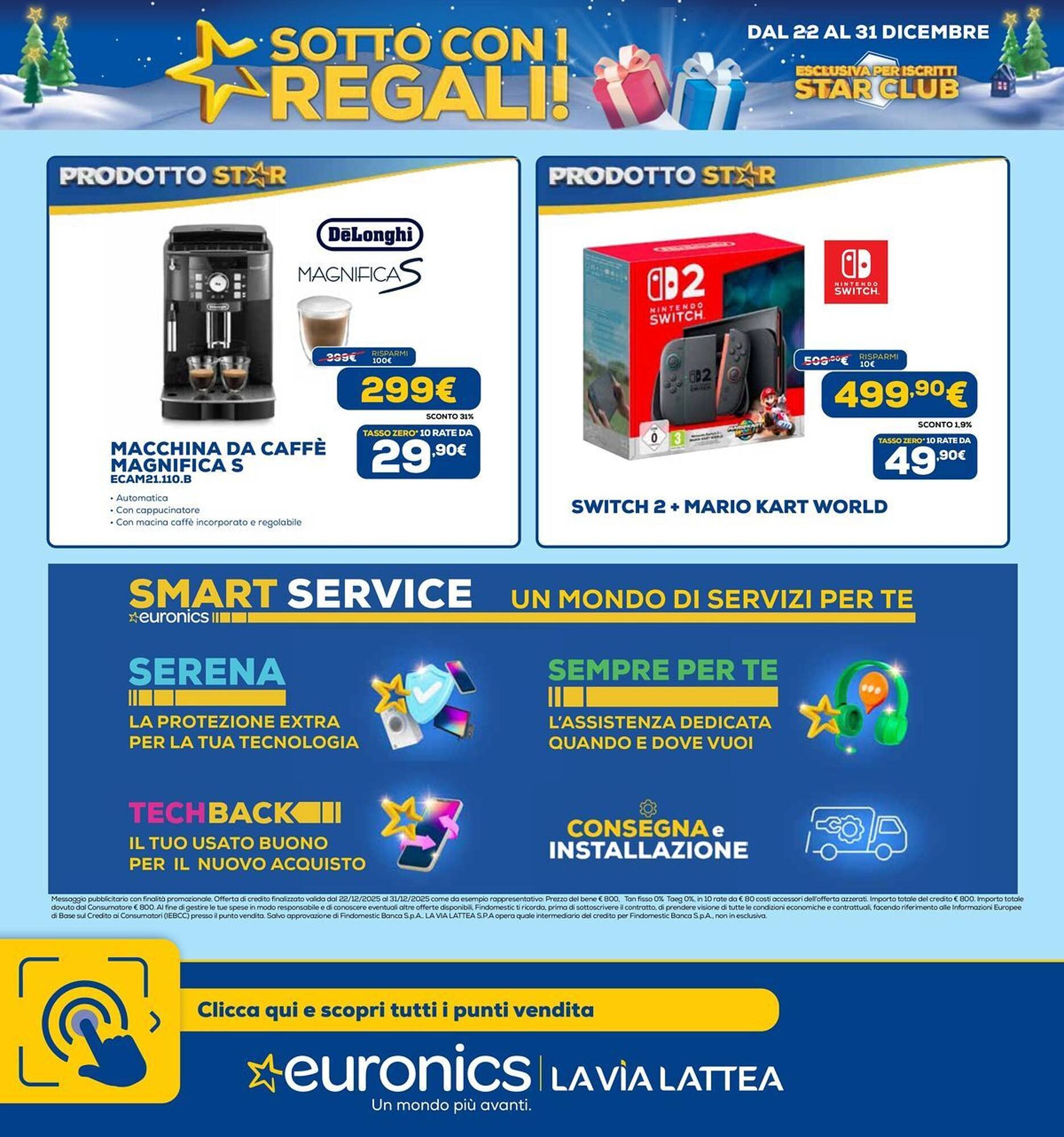 Volantino Euronics (2025-12-22 - 2025-12-31)