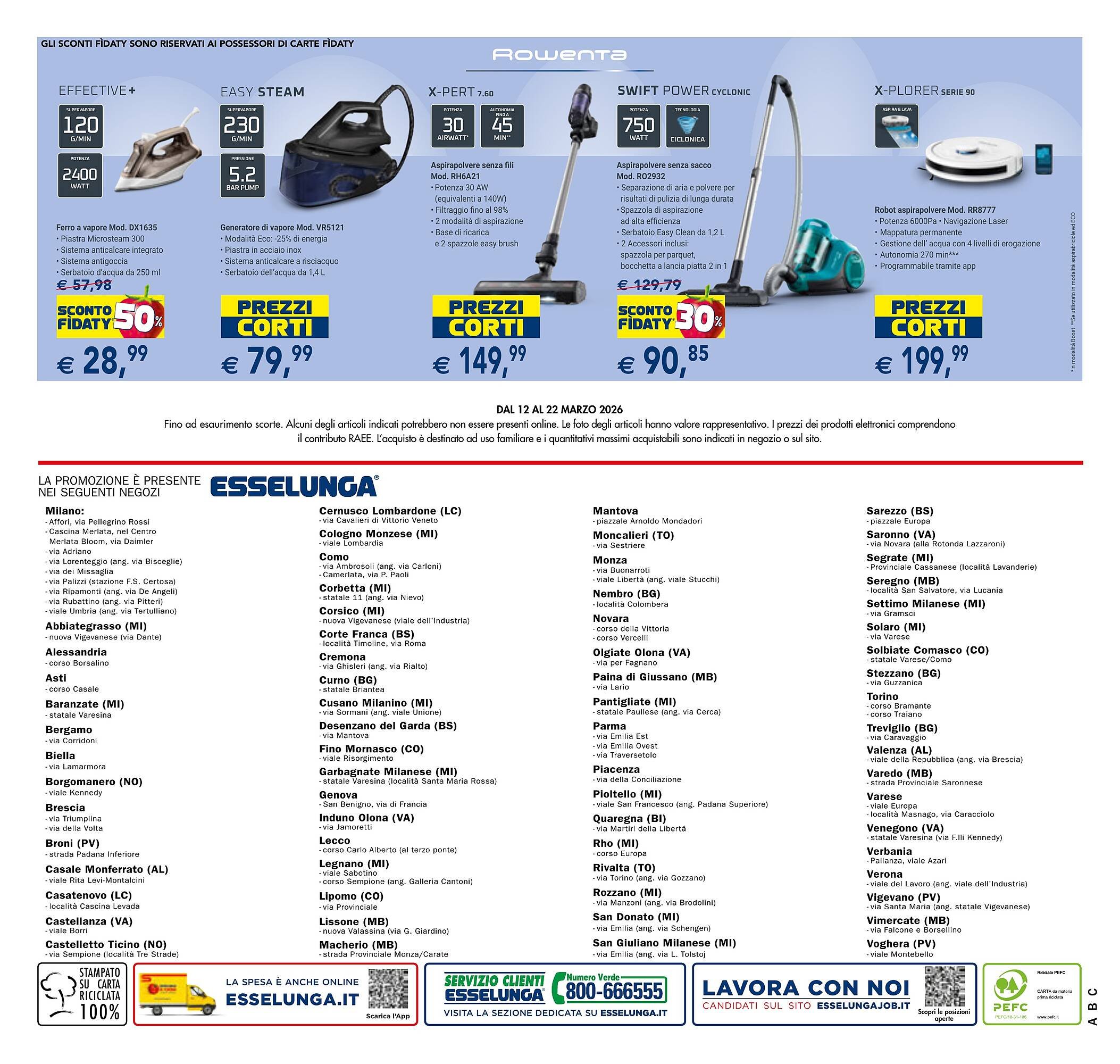 Volantino Esselunga (2026-03-12 - 2026-03-22)