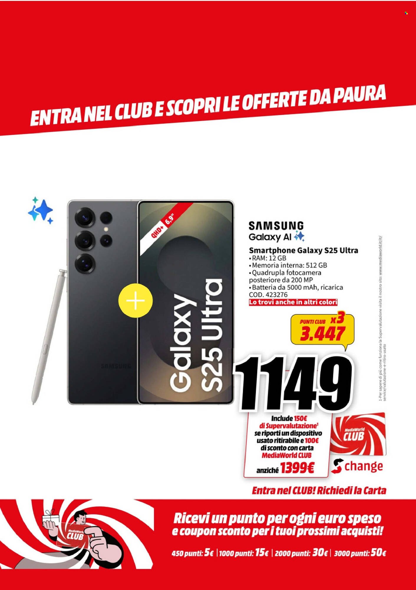 Volantino MediaWorld (2025-10-27 - 2025-10-31)