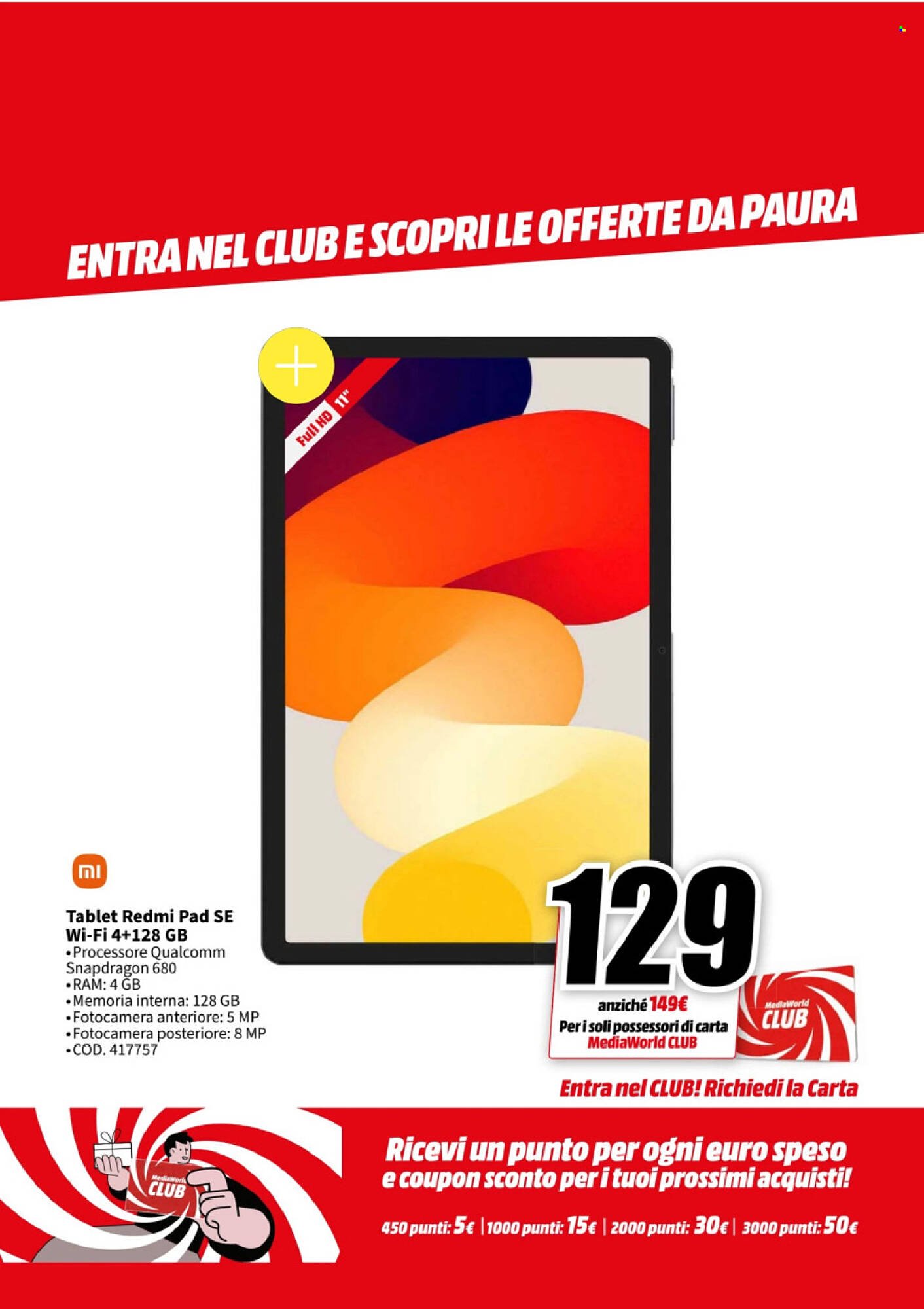Volantino MediaWorld (2025-10-27 - 2025-10-31)