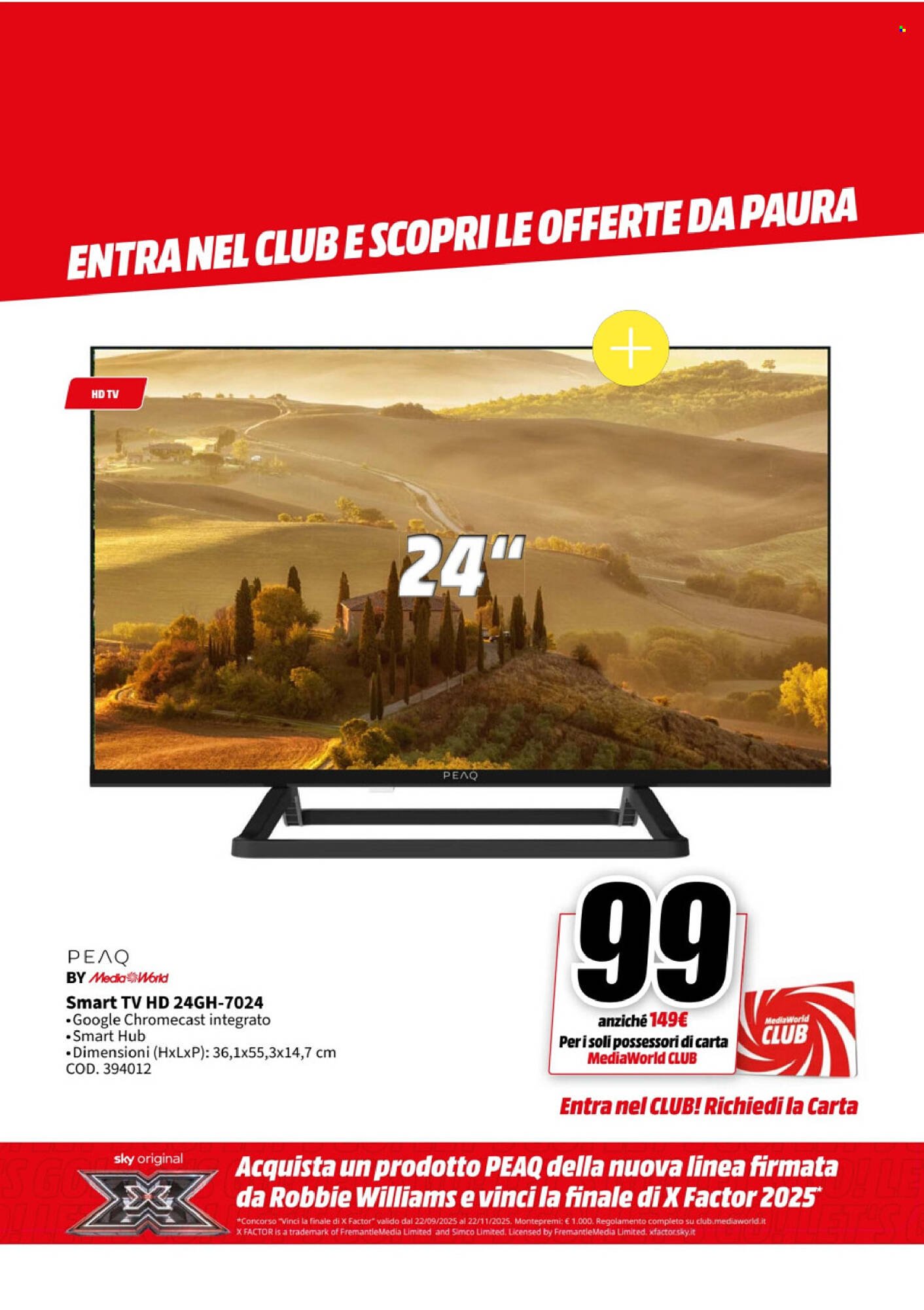 Volantino MediaWorld (2025-10-27 - 2025-10-31)