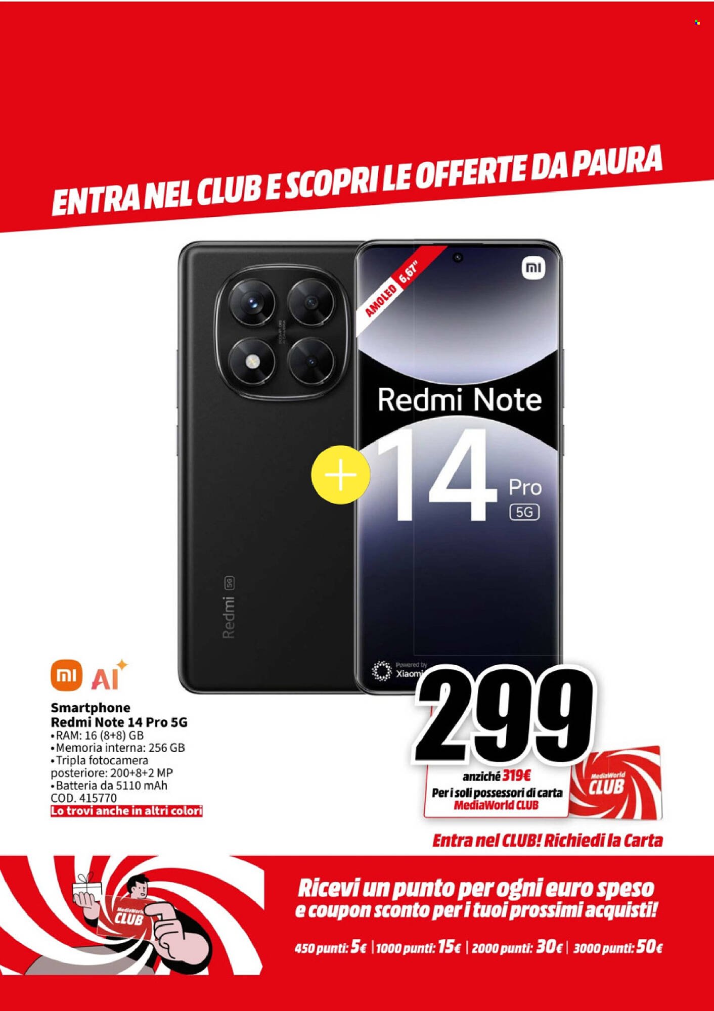 Volantino MediaWorld (2025-10-27 - 2025-10-31)