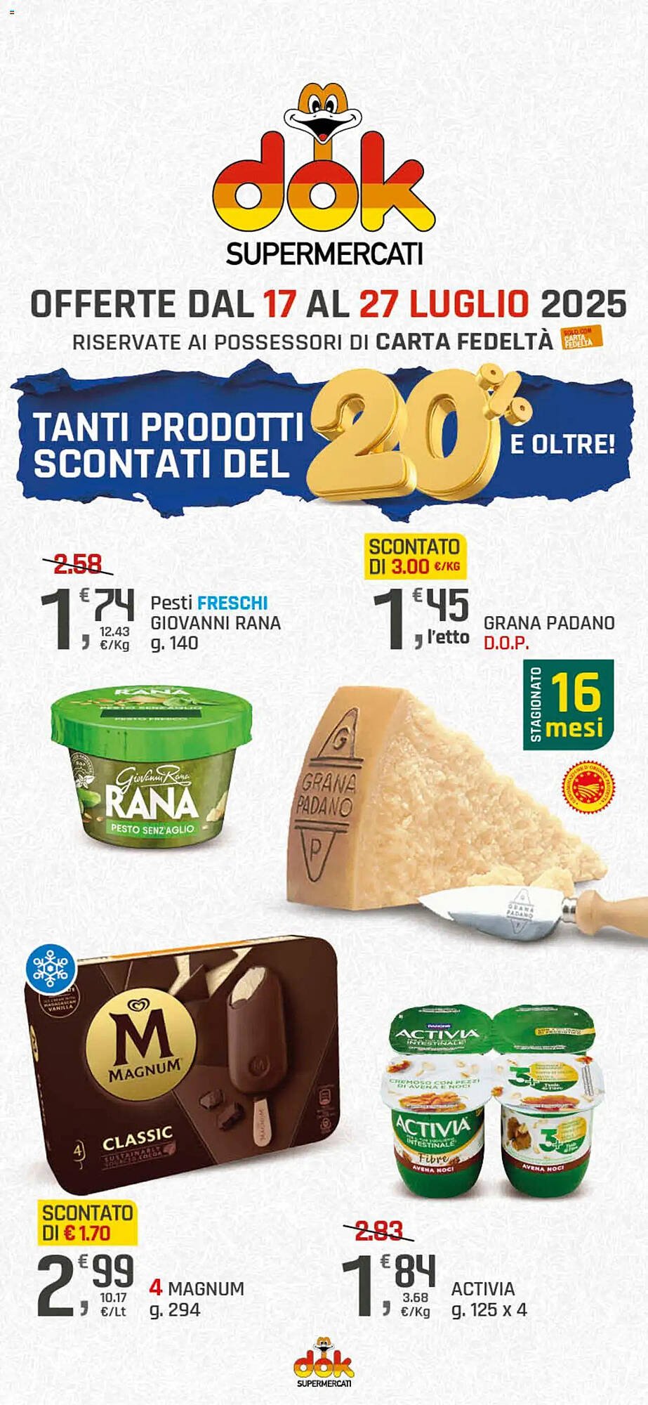 Volantino Supermercati Dok (2025-07-17 - 2025-07-27)