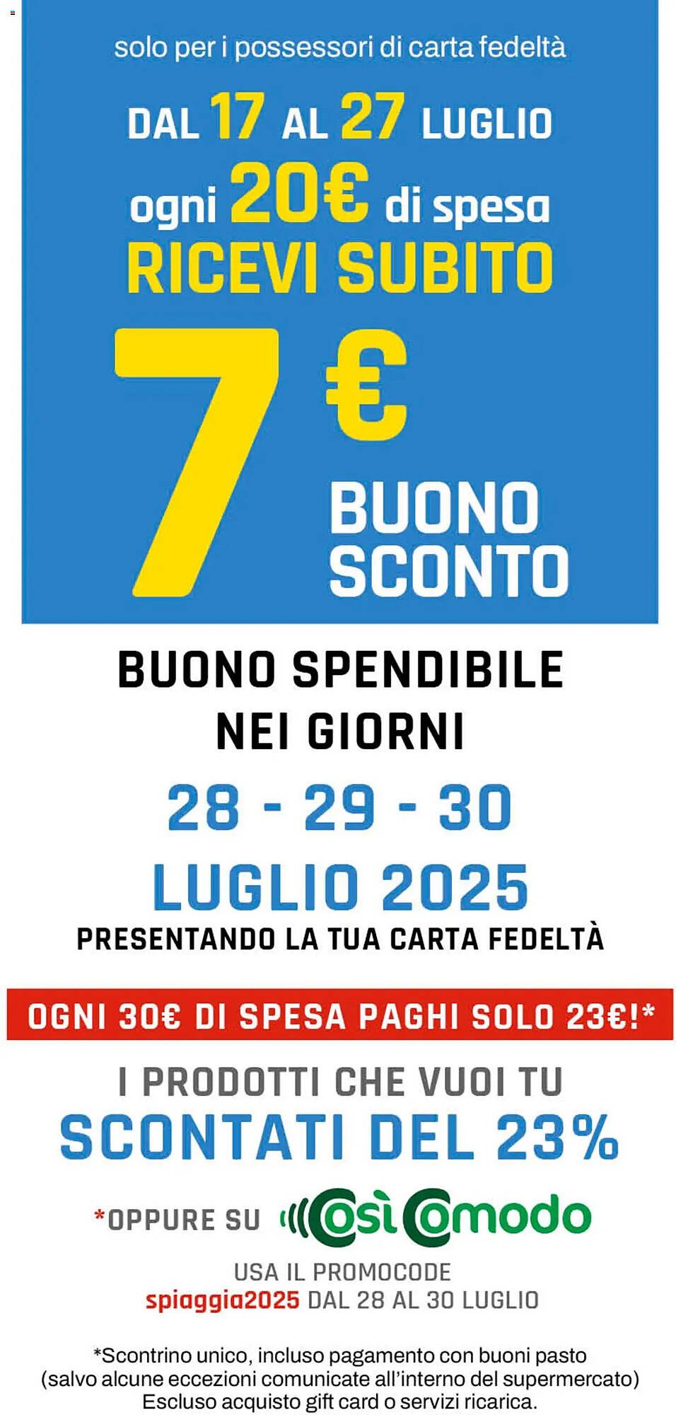 Volantino Supermercati Dok (2025-07-17 - 2025-07-27)