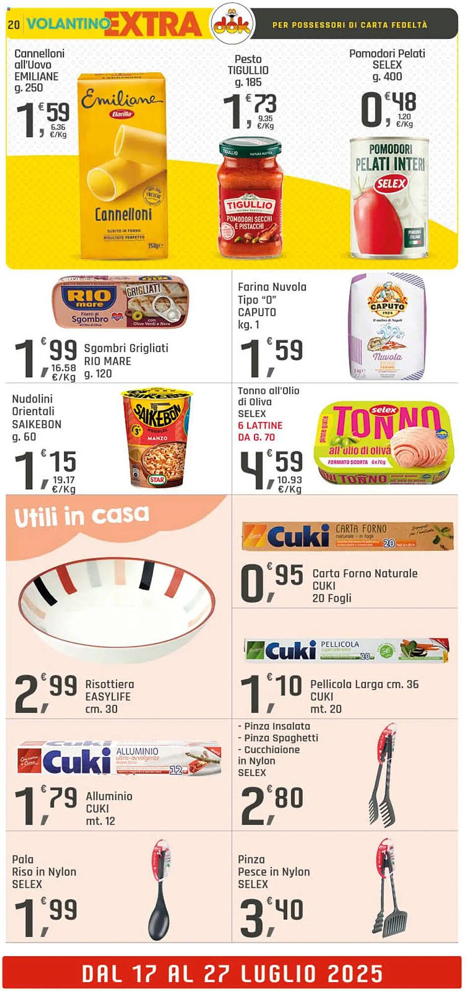 Volantino Supermercati Dok (2025-07-17 - 2025-07-27)