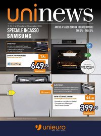 Volantino Unieuro (2025-10-27 - 2025-11-16)