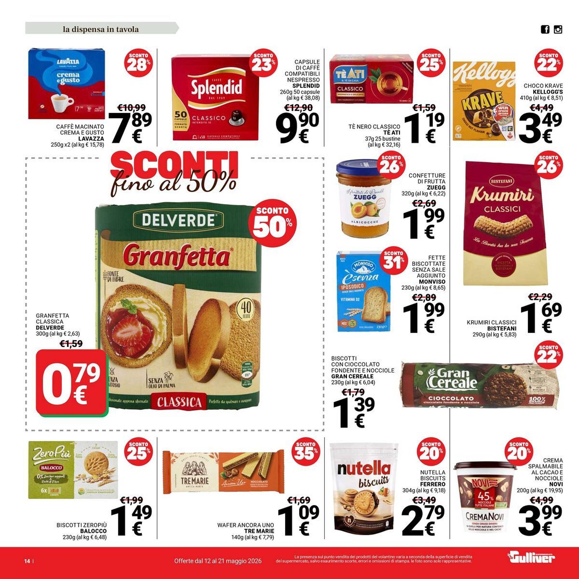 Volantino Supermercati Gulliver (2026-05-12 - 2026-05-21)