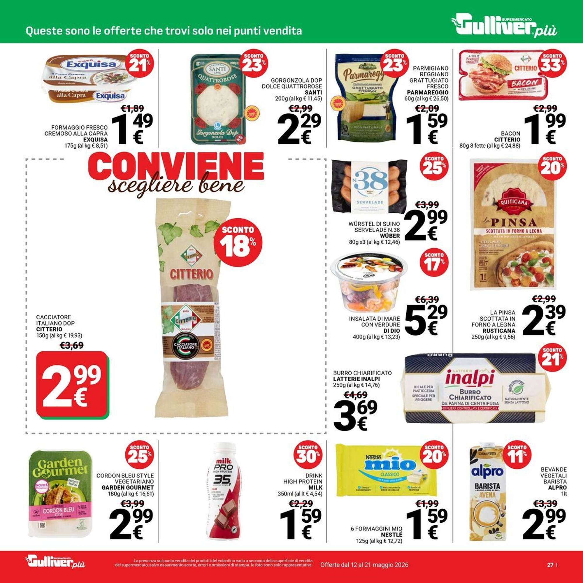 Volantino Supermercati Gulliver (2026-05-12 - 2026-05-21)
