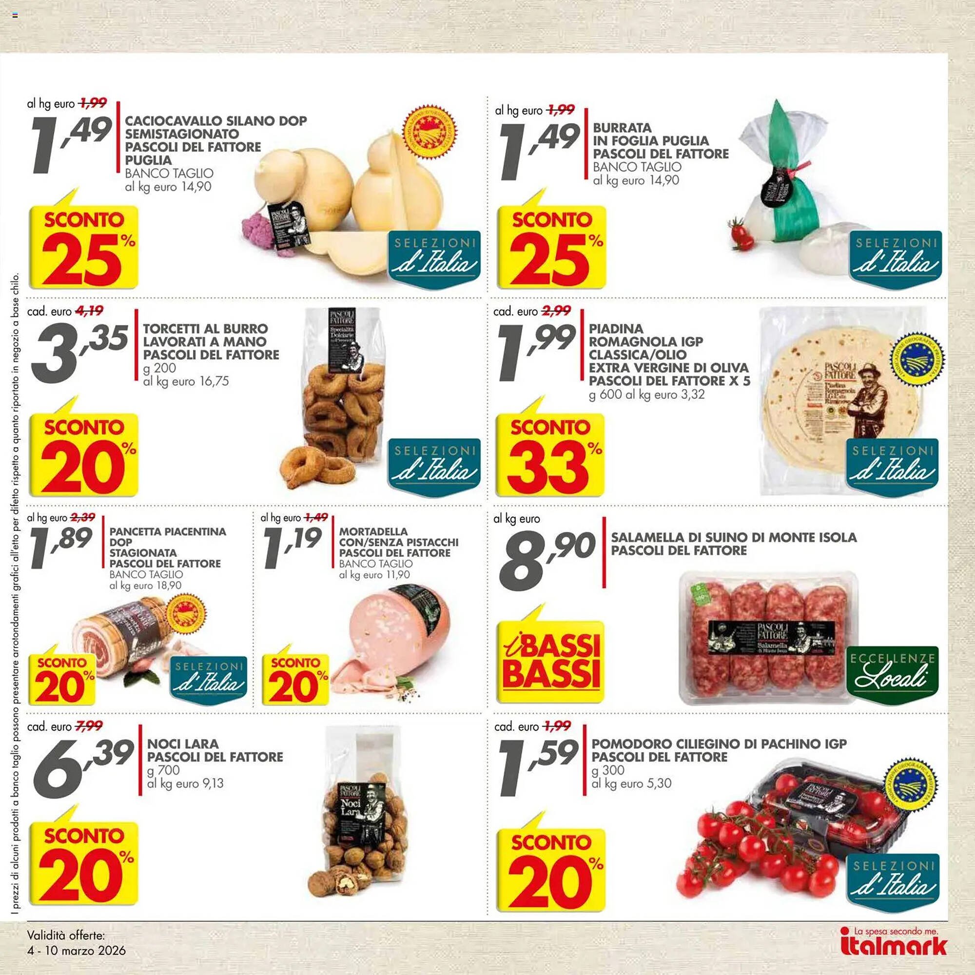 Volantino Italmark (2026-03-04 - 2026-03-10)