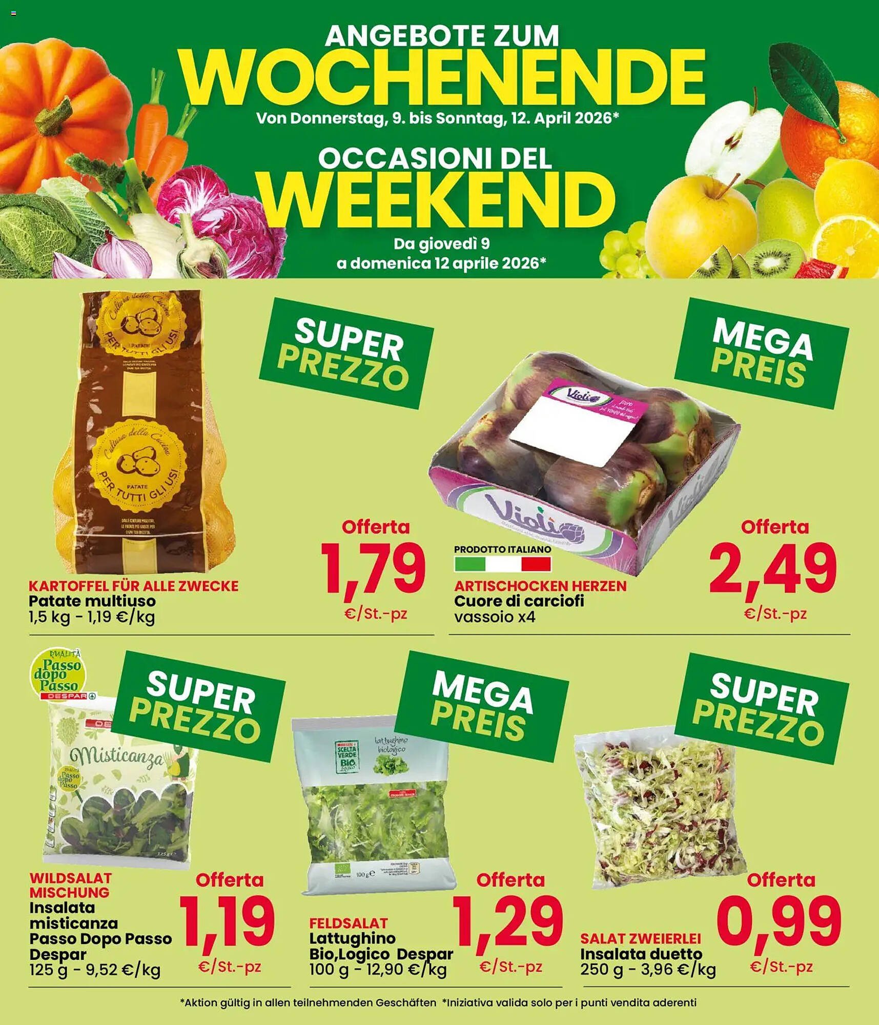 Volantino Interspar (2026-04-09 - 2026-04-12)