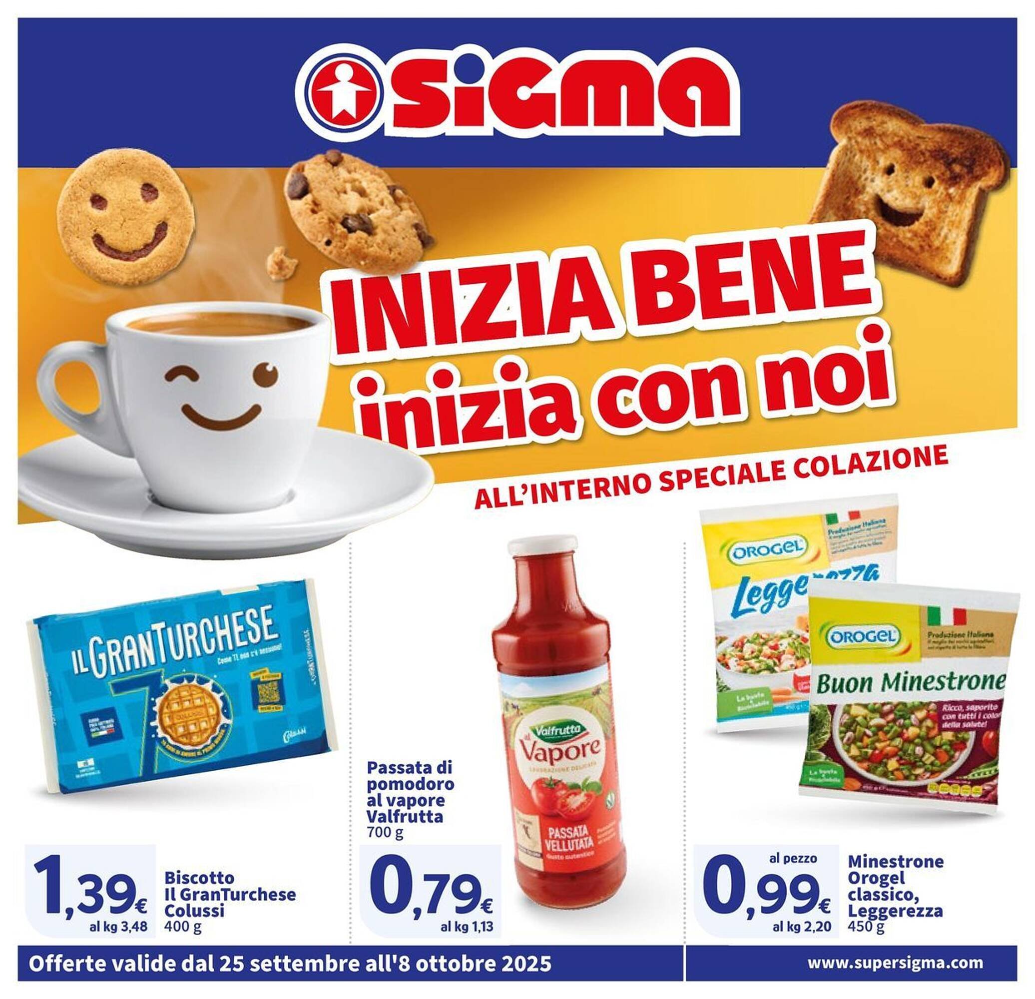 Volantino Sigma (2025-09-25 - 2025-10-08)