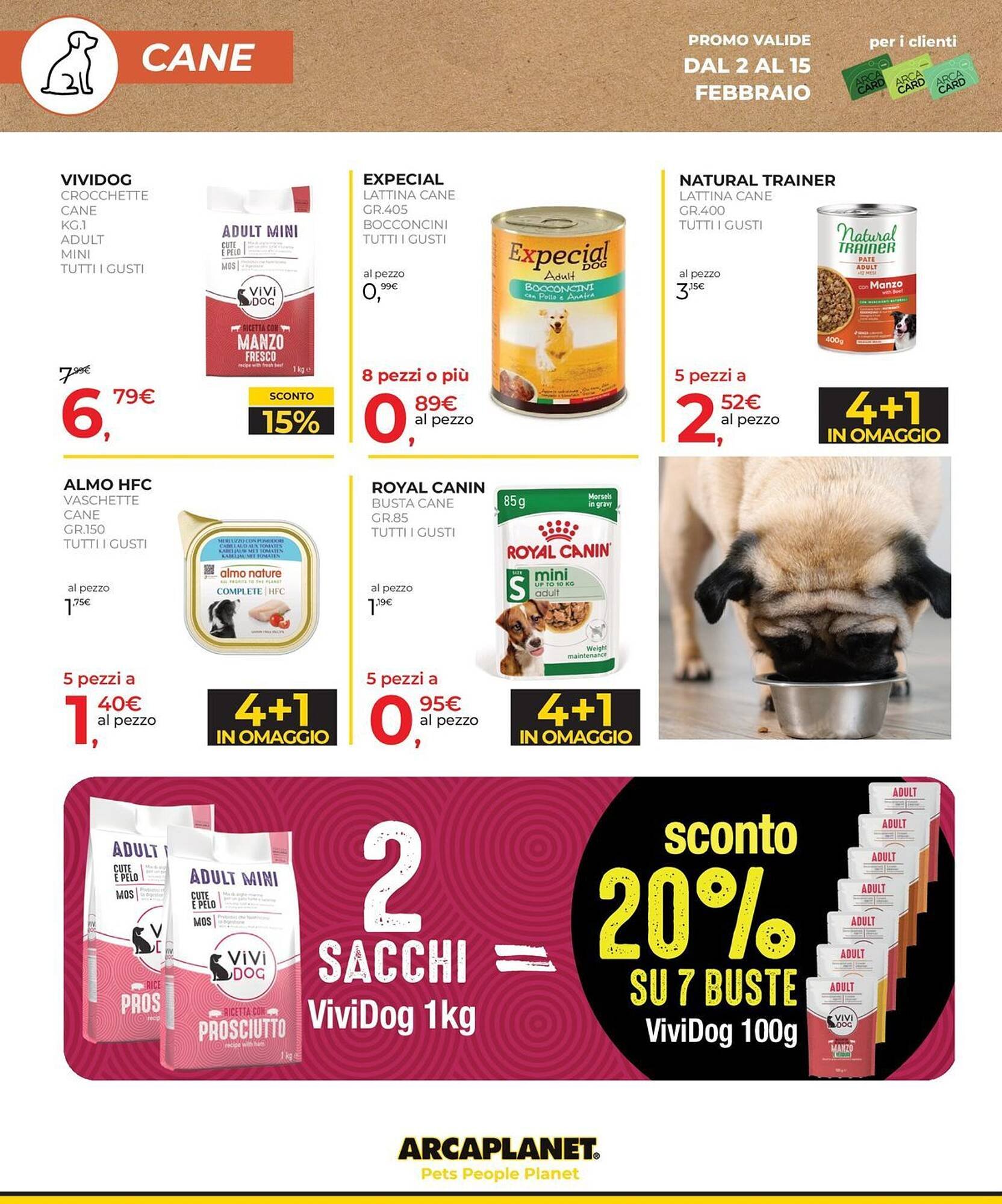 Volantino Arcaplanet (2026-02-02 - 2026-02-15)