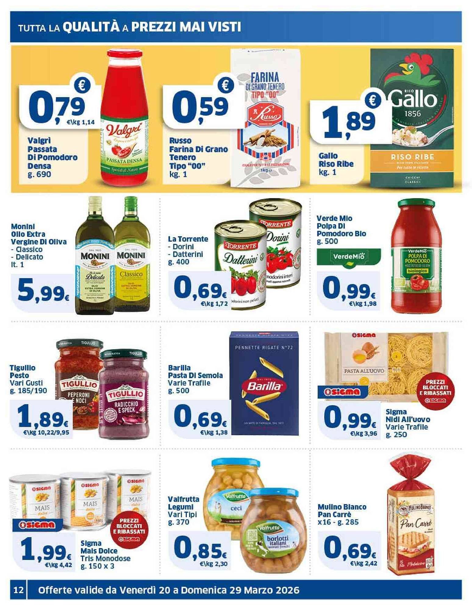 Volantino Sigma (2026-03-20 - 2026-03-29)