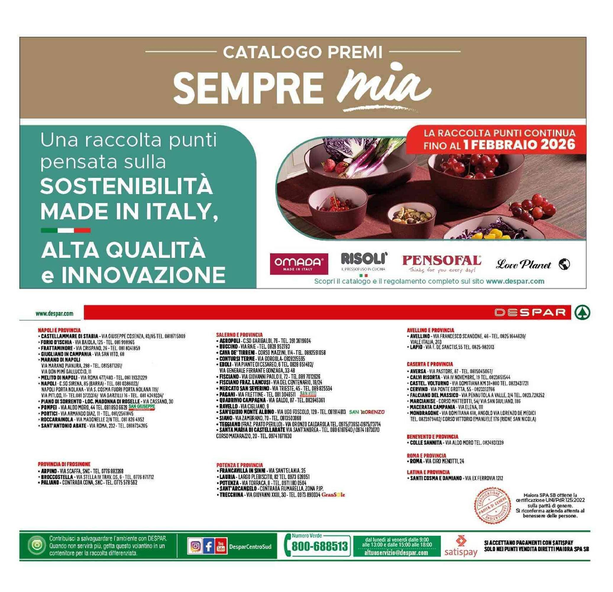 Volantino Despar (2025-10-12 - 2025-12-18)