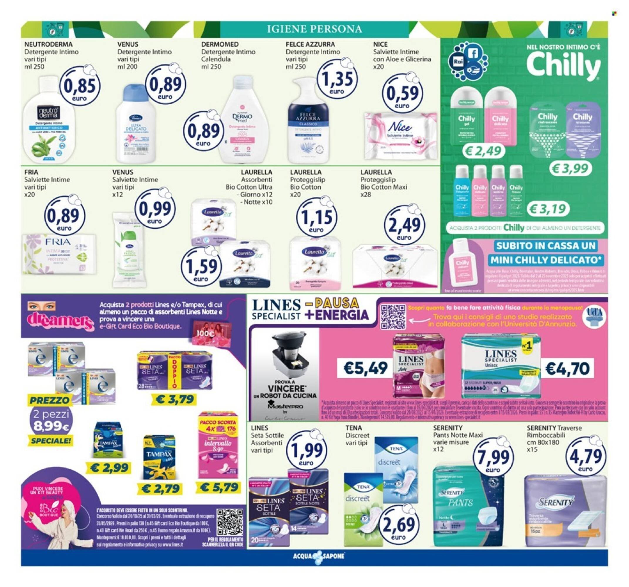 Volantino Acqua &amp; Sapone (2025-11-03 - 2025-11-16)