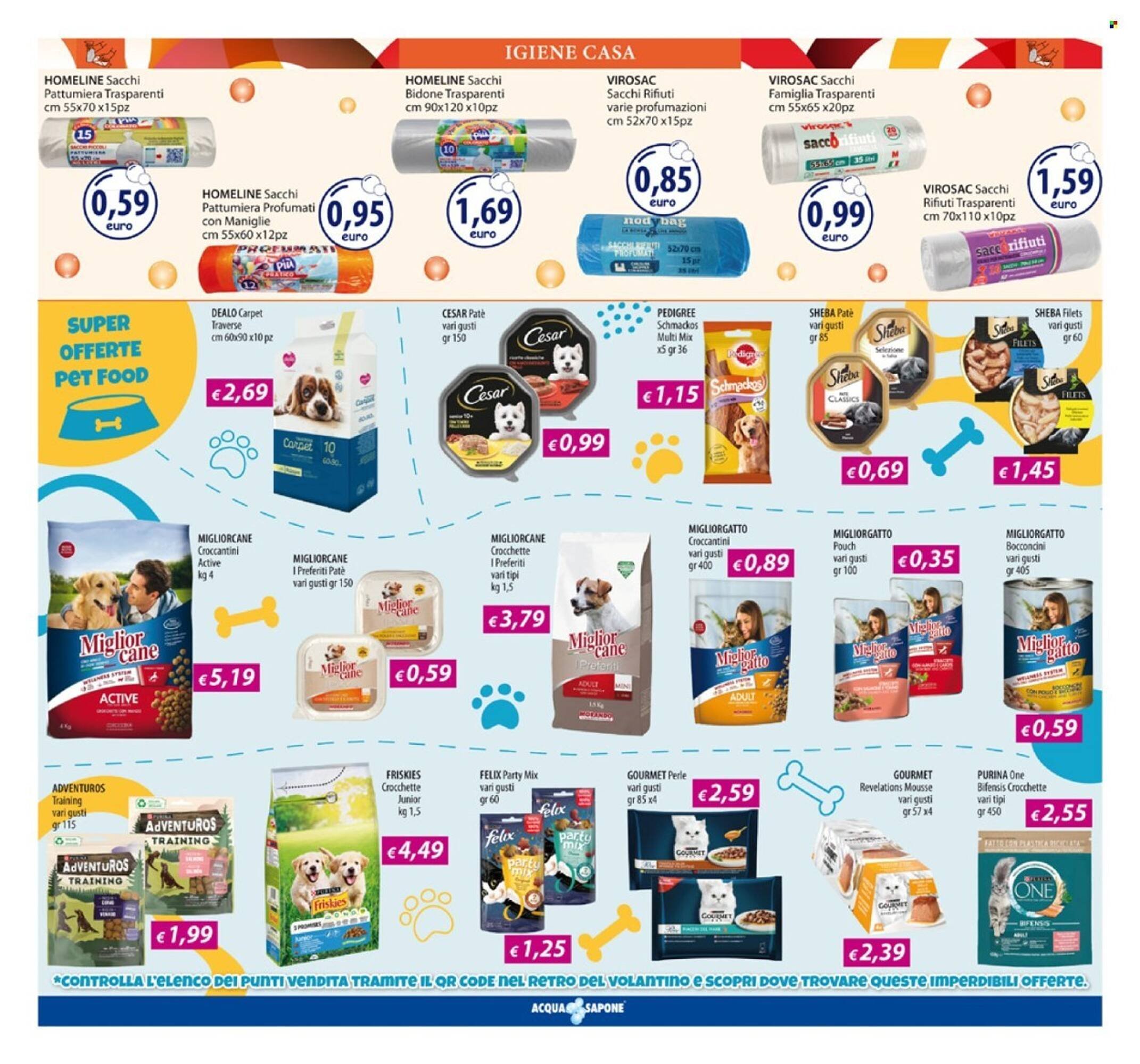 Volantino Acqua &amp; Sapone (2025-11-03 - 2025-11-16)