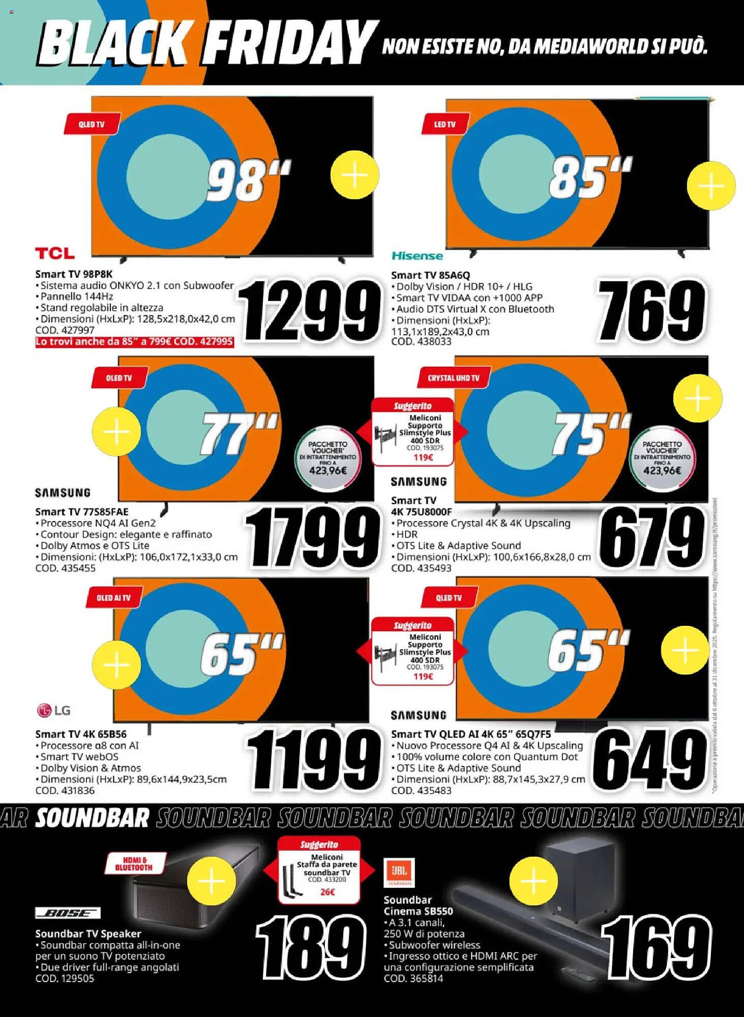 Volantino MediaWorld (2025-11-12 - 2025-11-19)