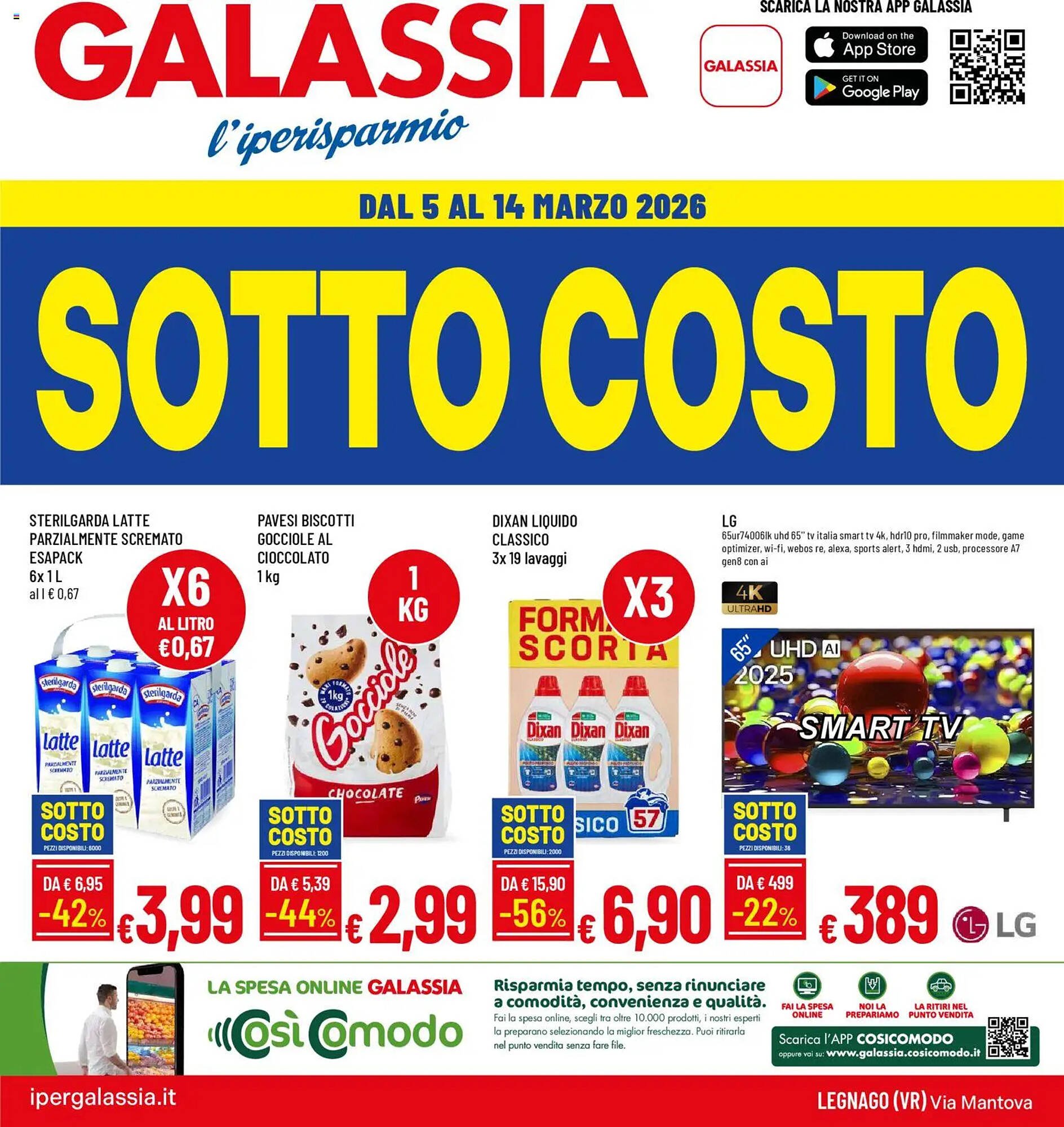 Volantino Galassia (2026-03-05 - 2026-03-14)