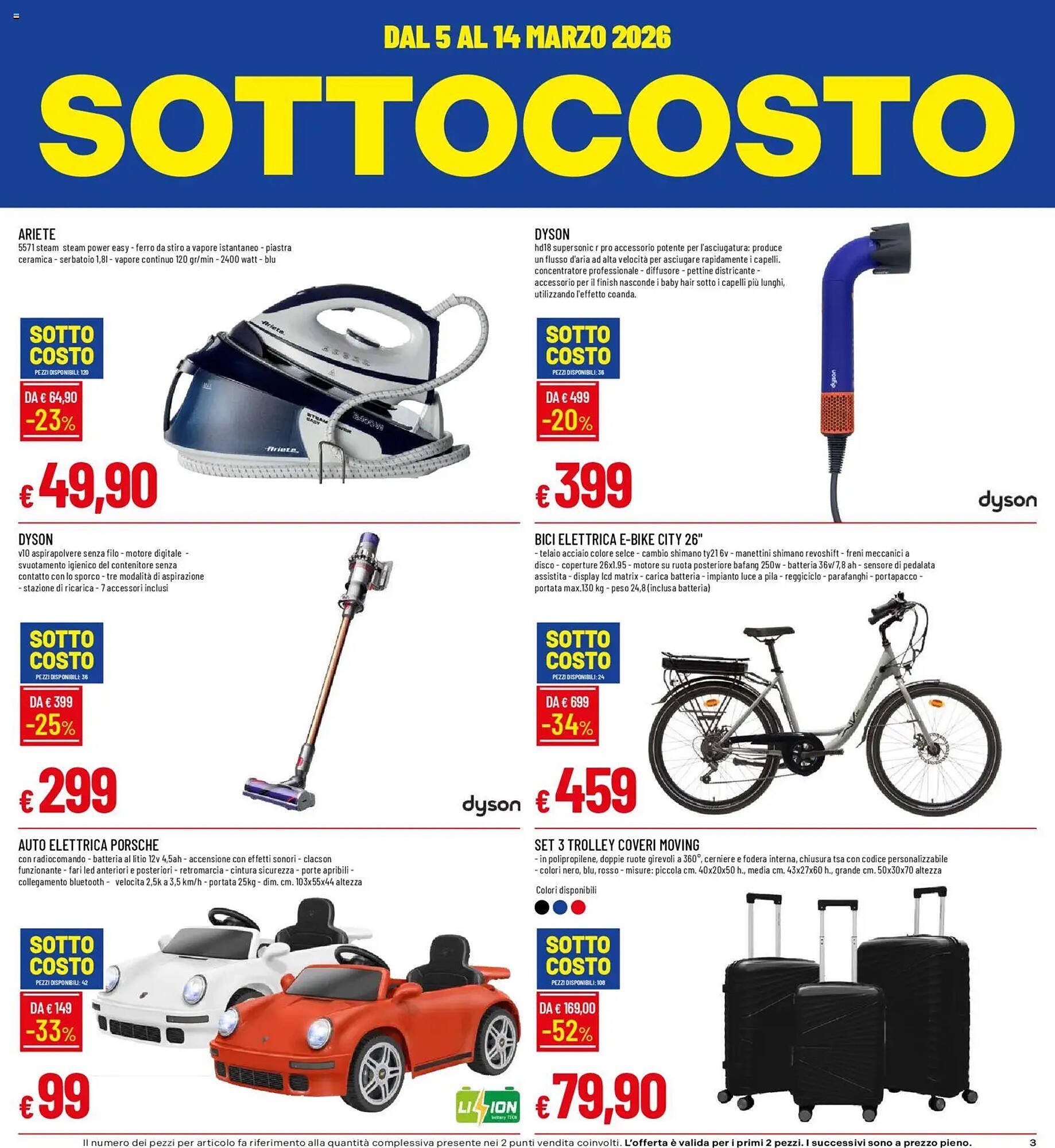 Volantino Galassia (2026-03-05 - 2026-03-14)