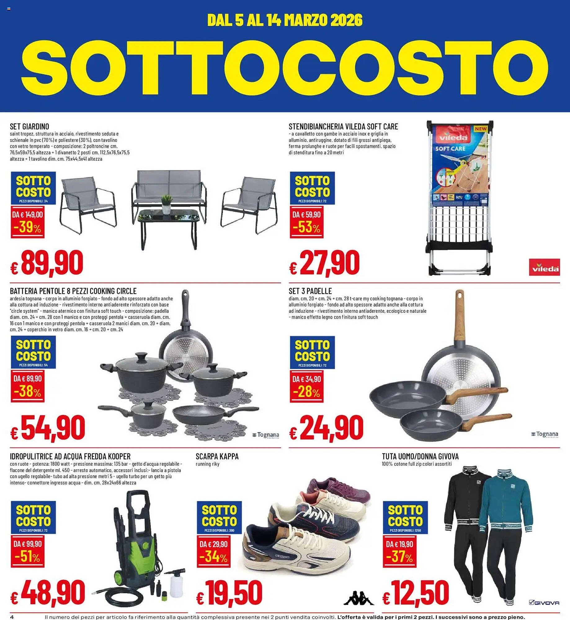 Volantino Galassia (2026-03-05 - 2026-03-14)