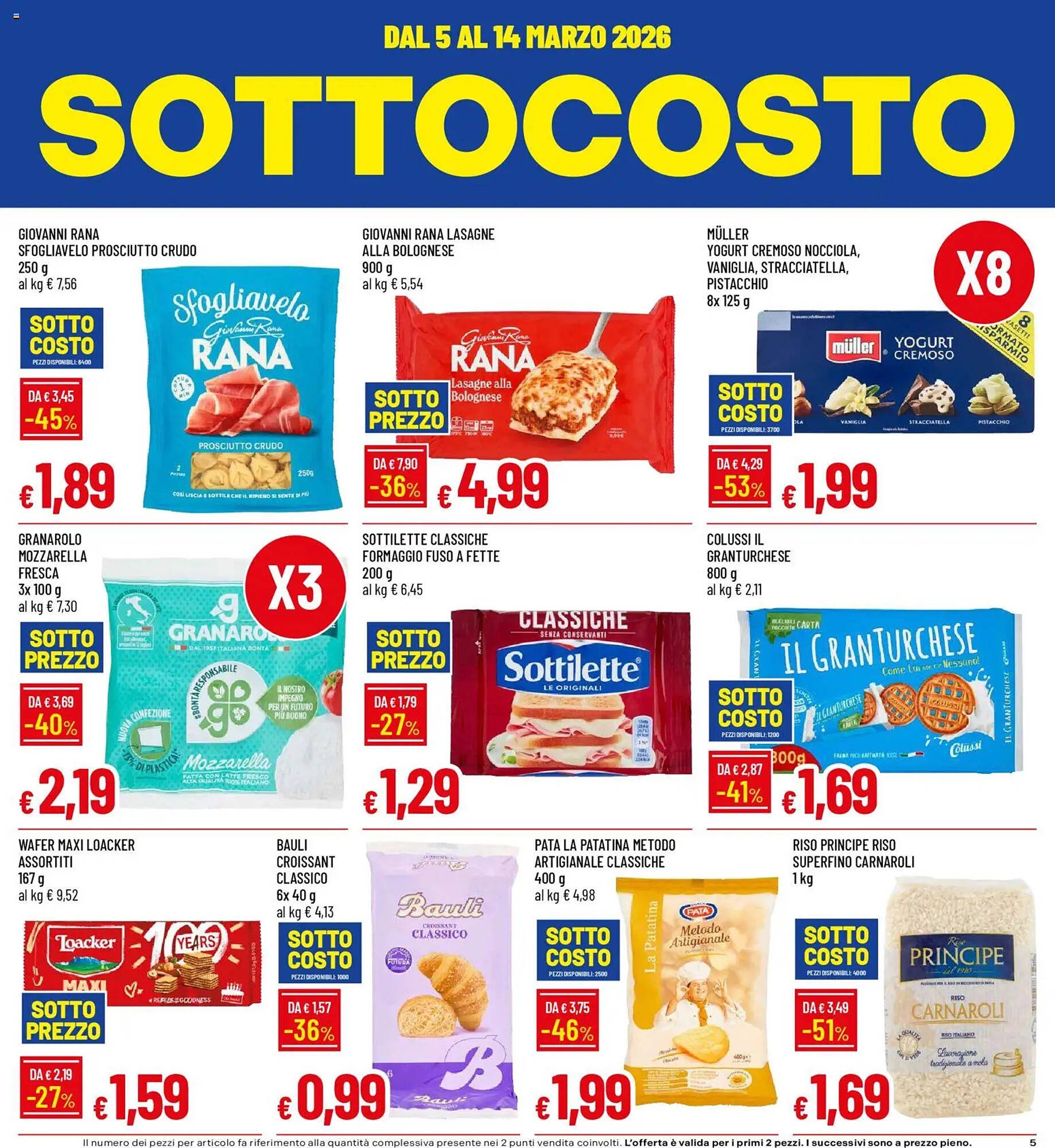 Volantino Galassia (2026-03-05 - 2026-03-14)