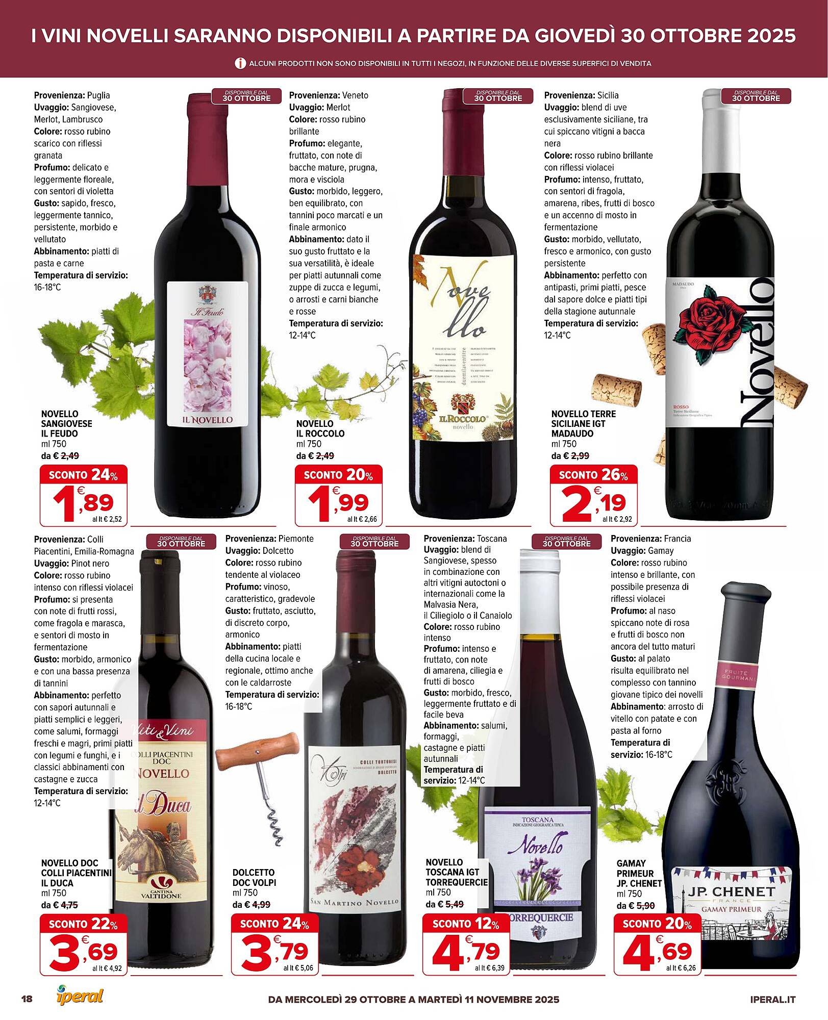 Volantino Iperal (2025-10-29 - 2025-11-11)