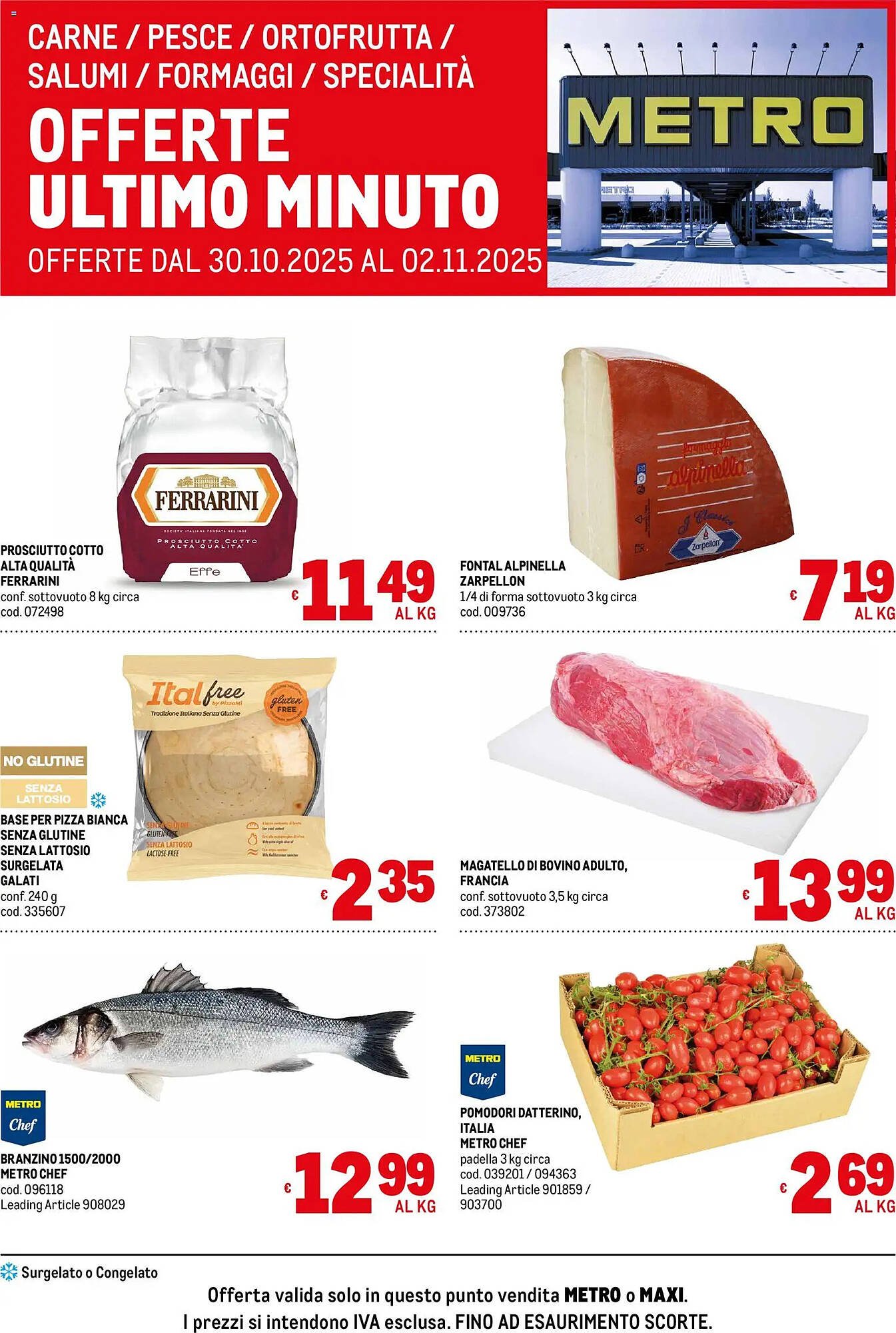 Volantino Metro (2025-10-30 - 2025-11-02)