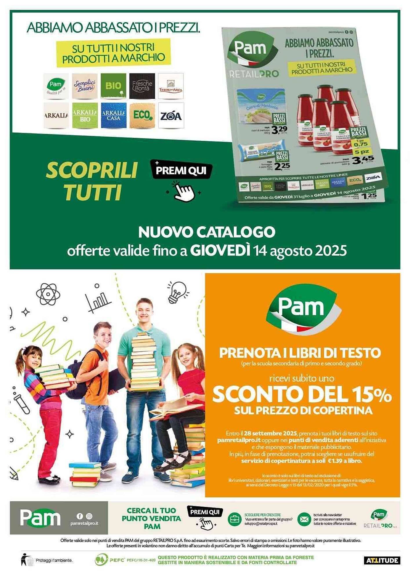 Volantino Pam (2025-08-11 - 2025-08-15)