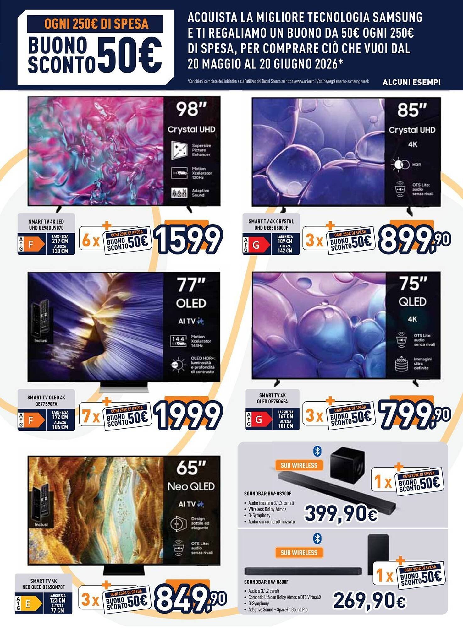 Volantino Unieuro (2026-04-20 - 2026-04-26)