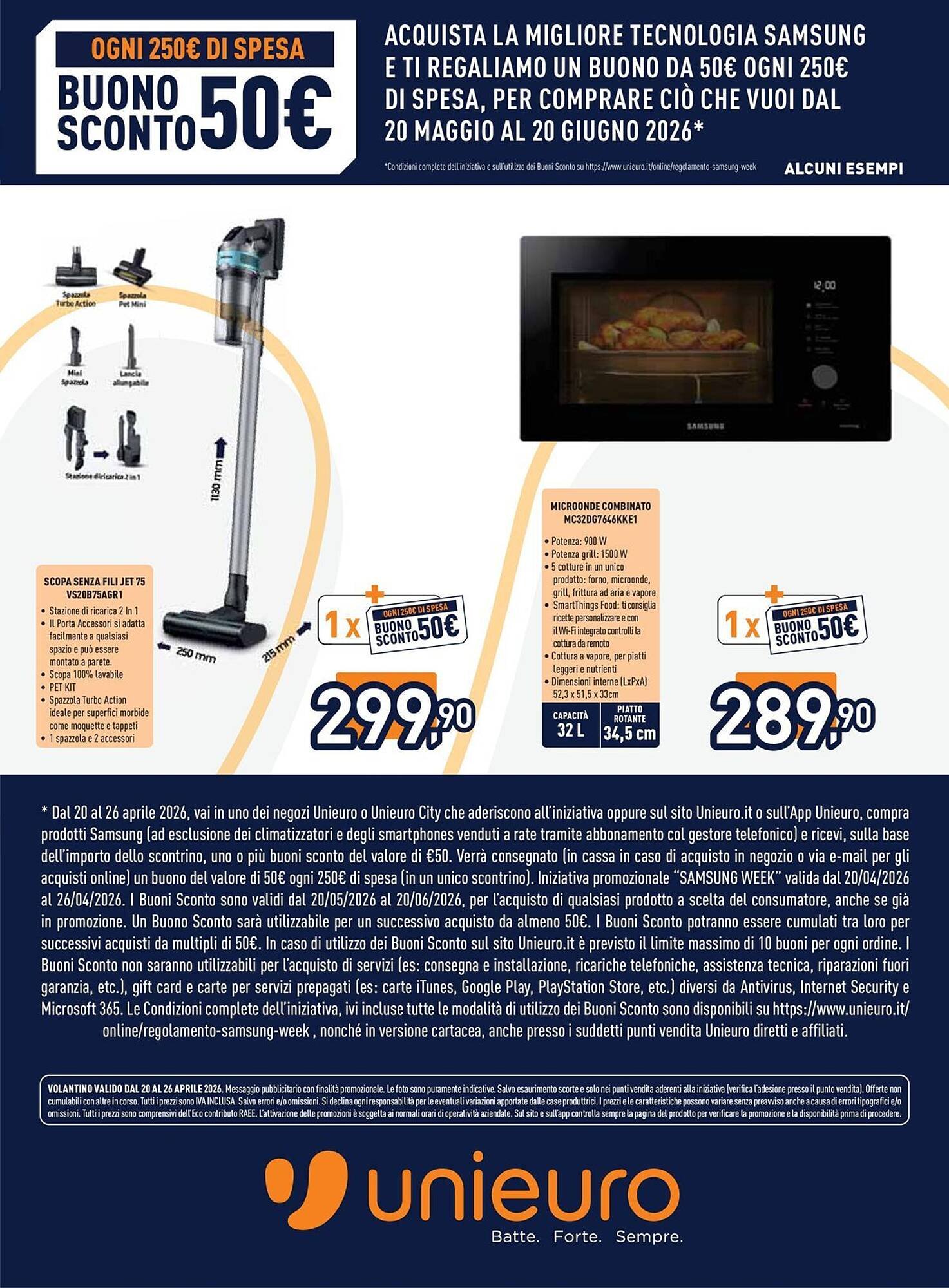 Volantino Unieuro (2026-04-20 - 2026-04-26)