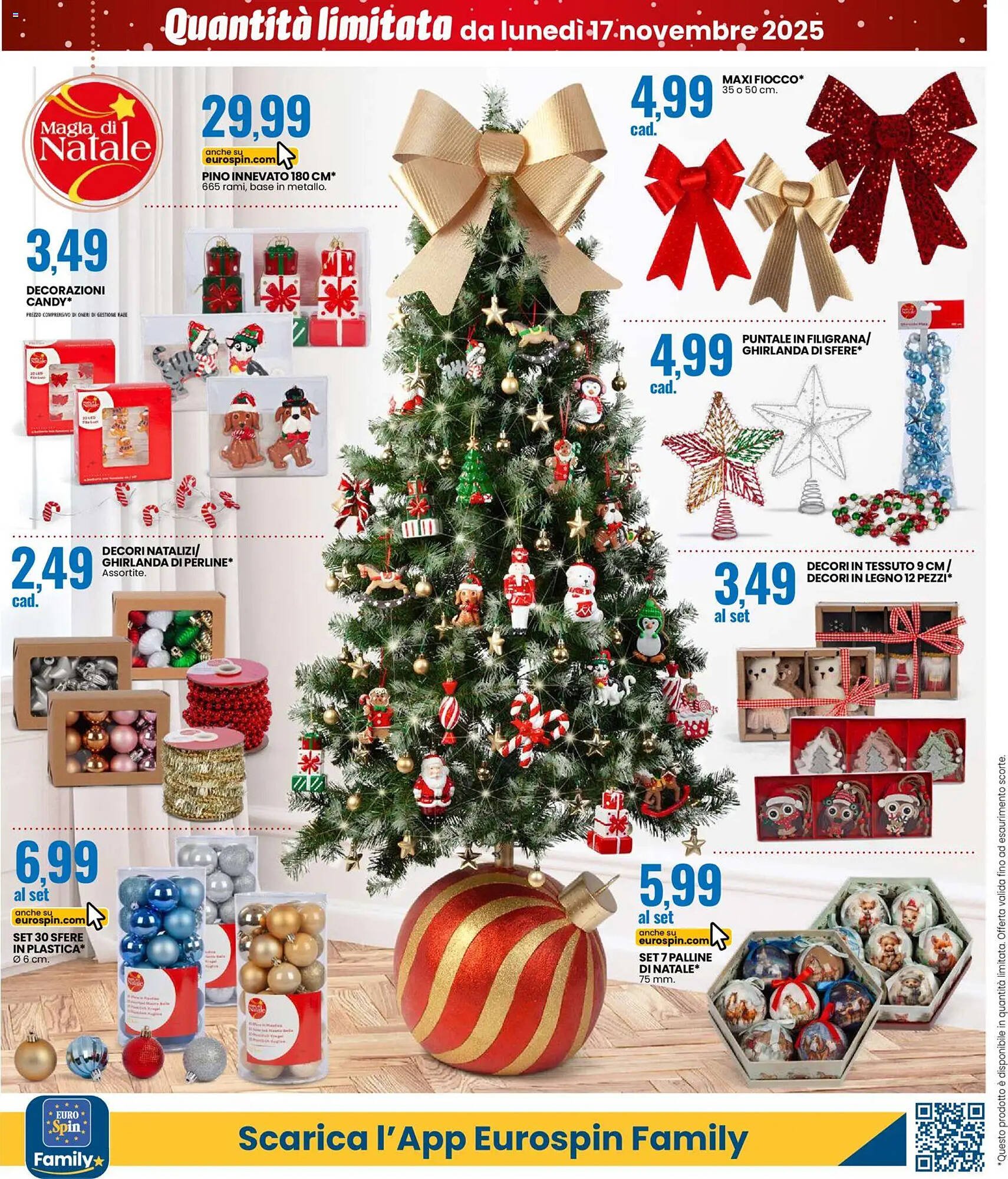 Volantino Eurospin (2025-11-17 - 2025-11-26)