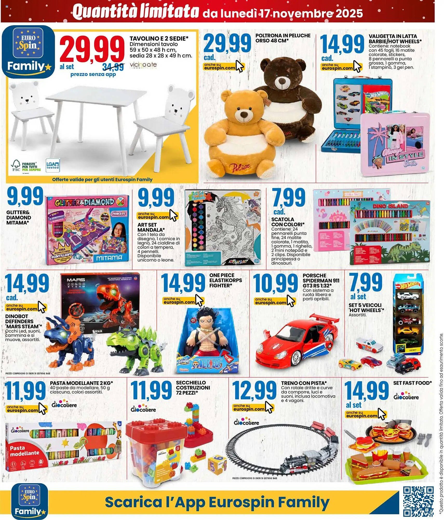 Volantino Eurospin (2025-11-17 - 2025-11-26)