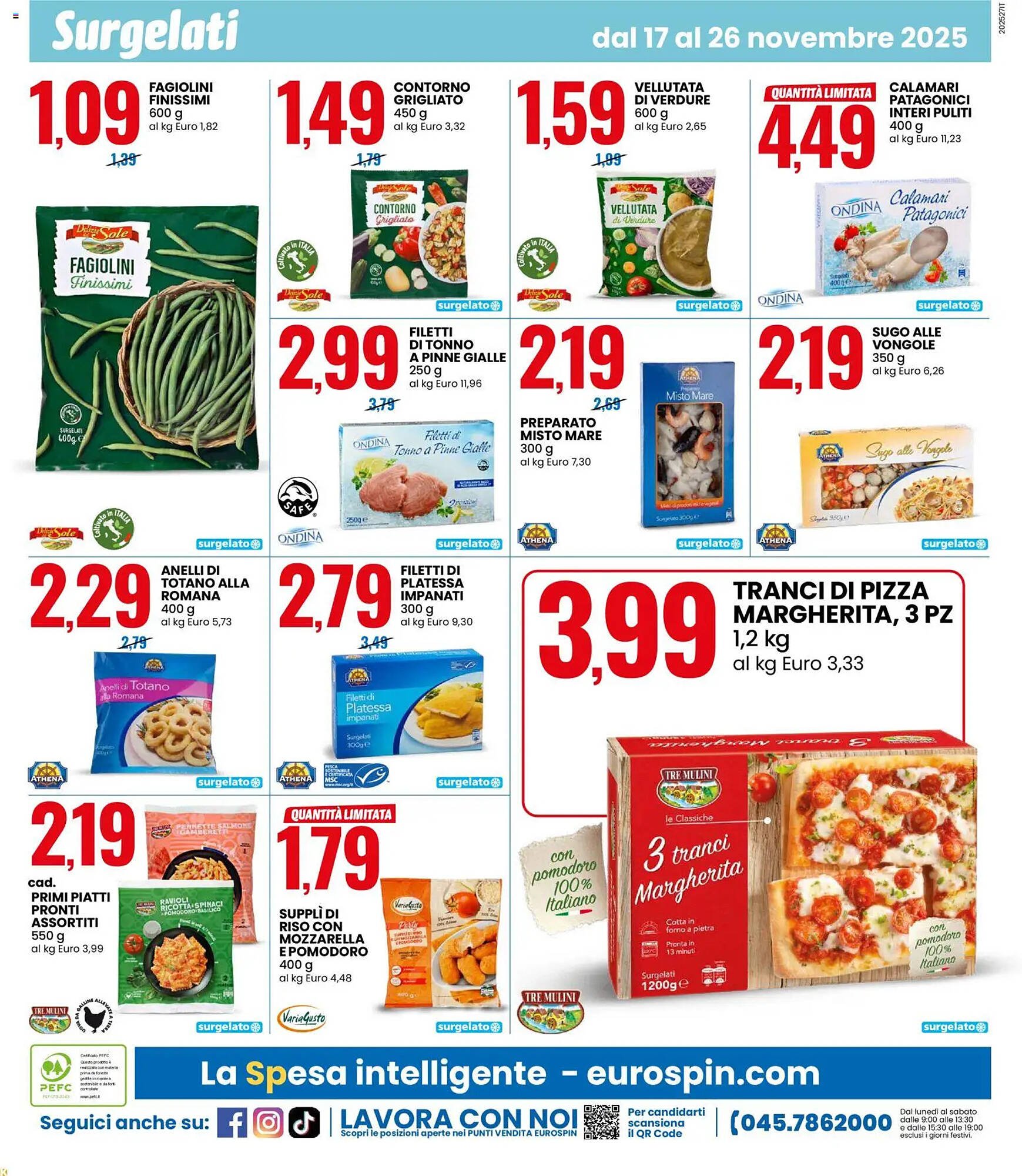 Volantino Eurospin (2025-11-17 - 2025-11-26)