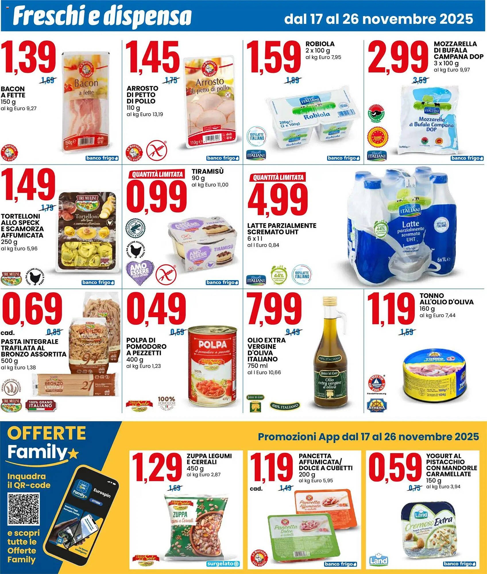 Volantino Eurospin (2025-11-17 - 2025-11-26)