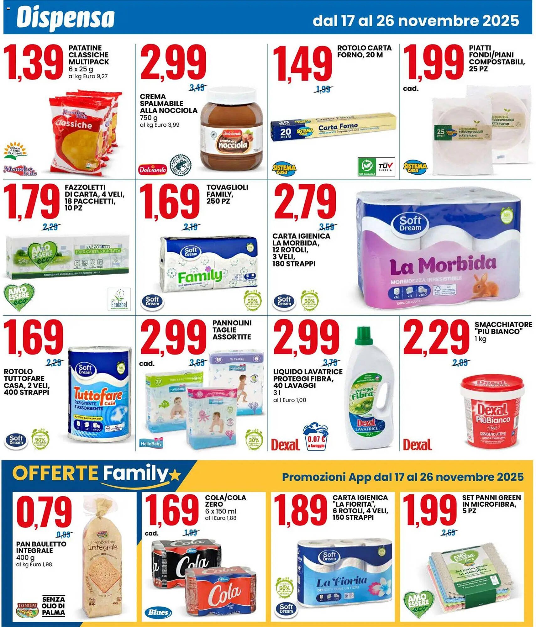 Volantino Eurospin (2025-11-17 - 2025-11-26)